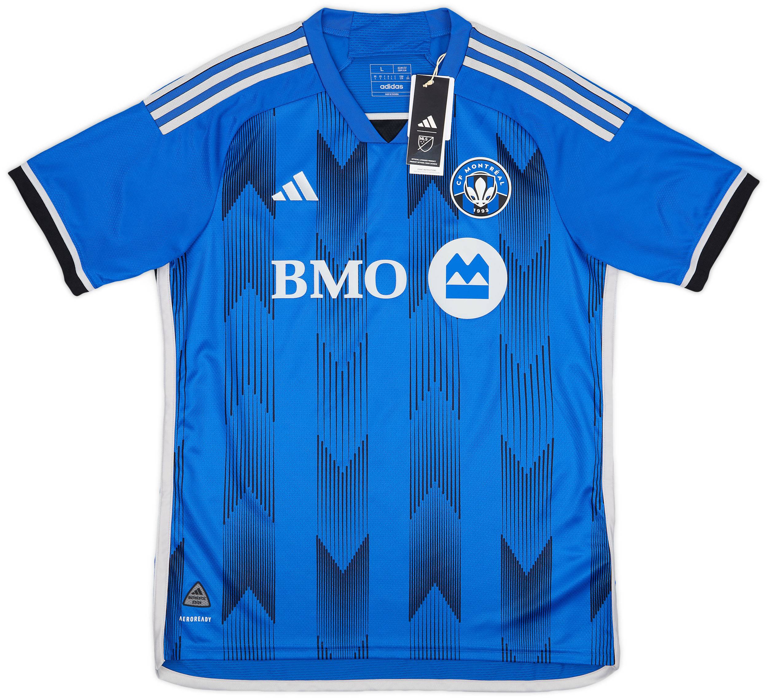 2023-24 Montreal Impact Authentic Home Shirt