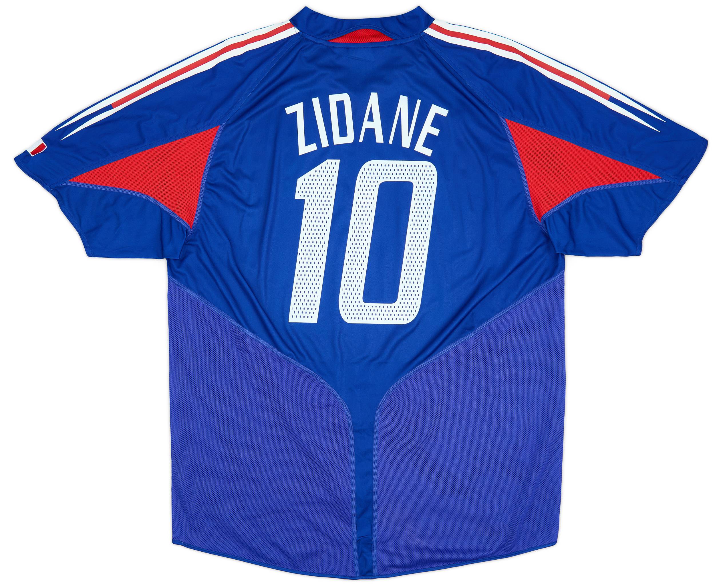 2004-06 France Home Shirt Zidane #10 - 6/10 - (XXL)