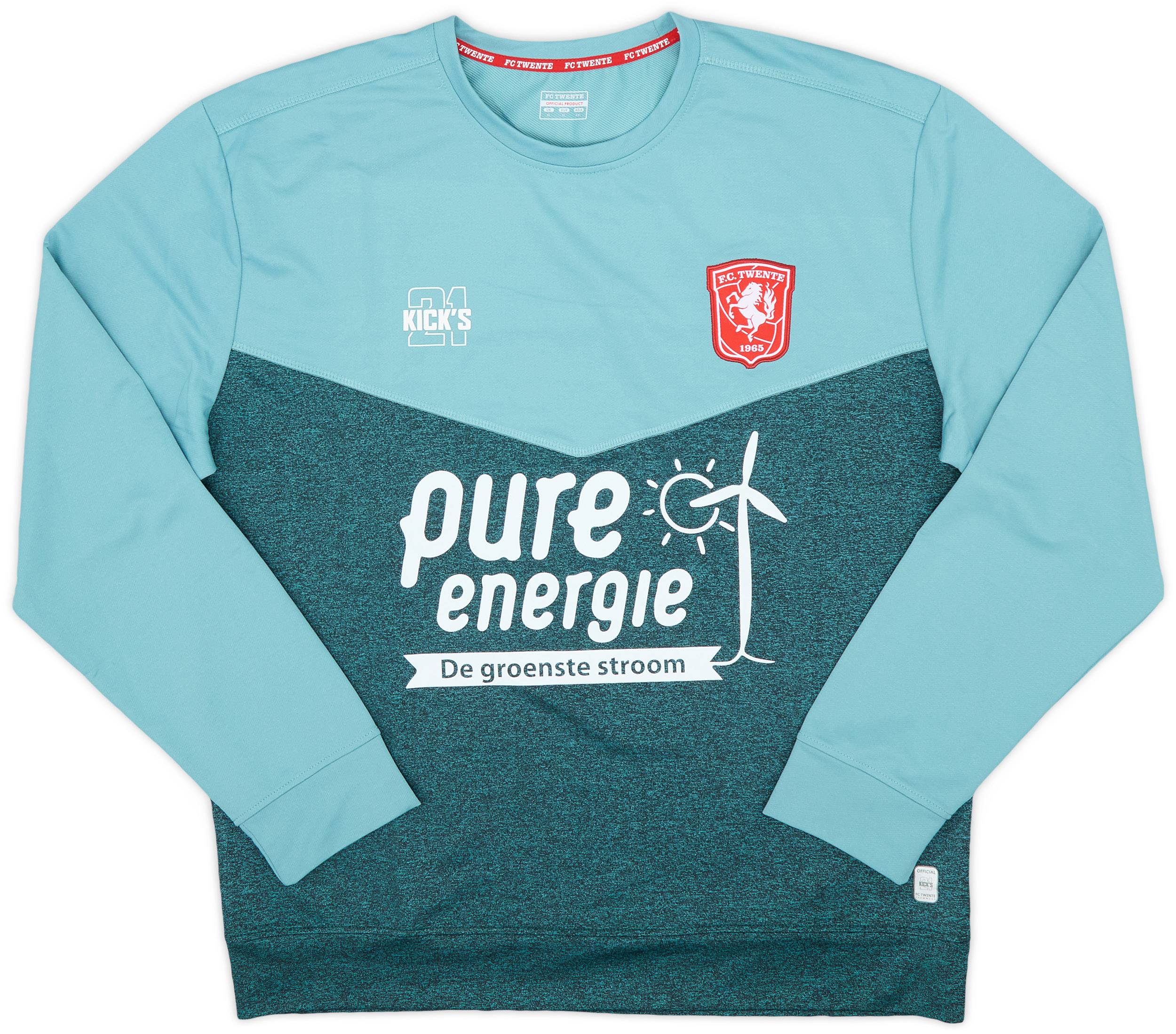 2019-20 FC Twente Kick's 21 Sweat Top - 9/10 - (XL)