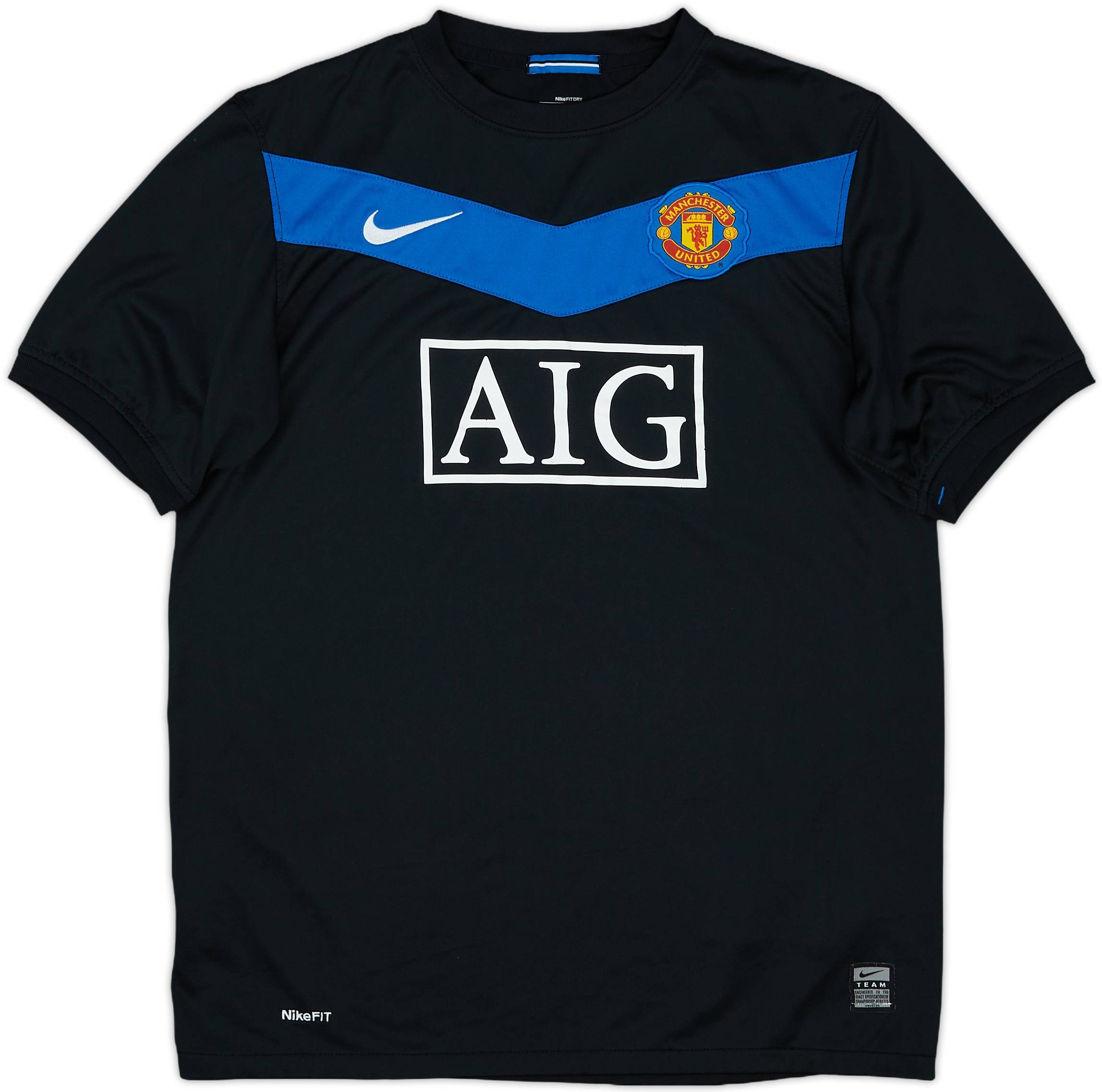 2009-10 Manchester United Away Shirt - 9/10 - (XL.Boys)