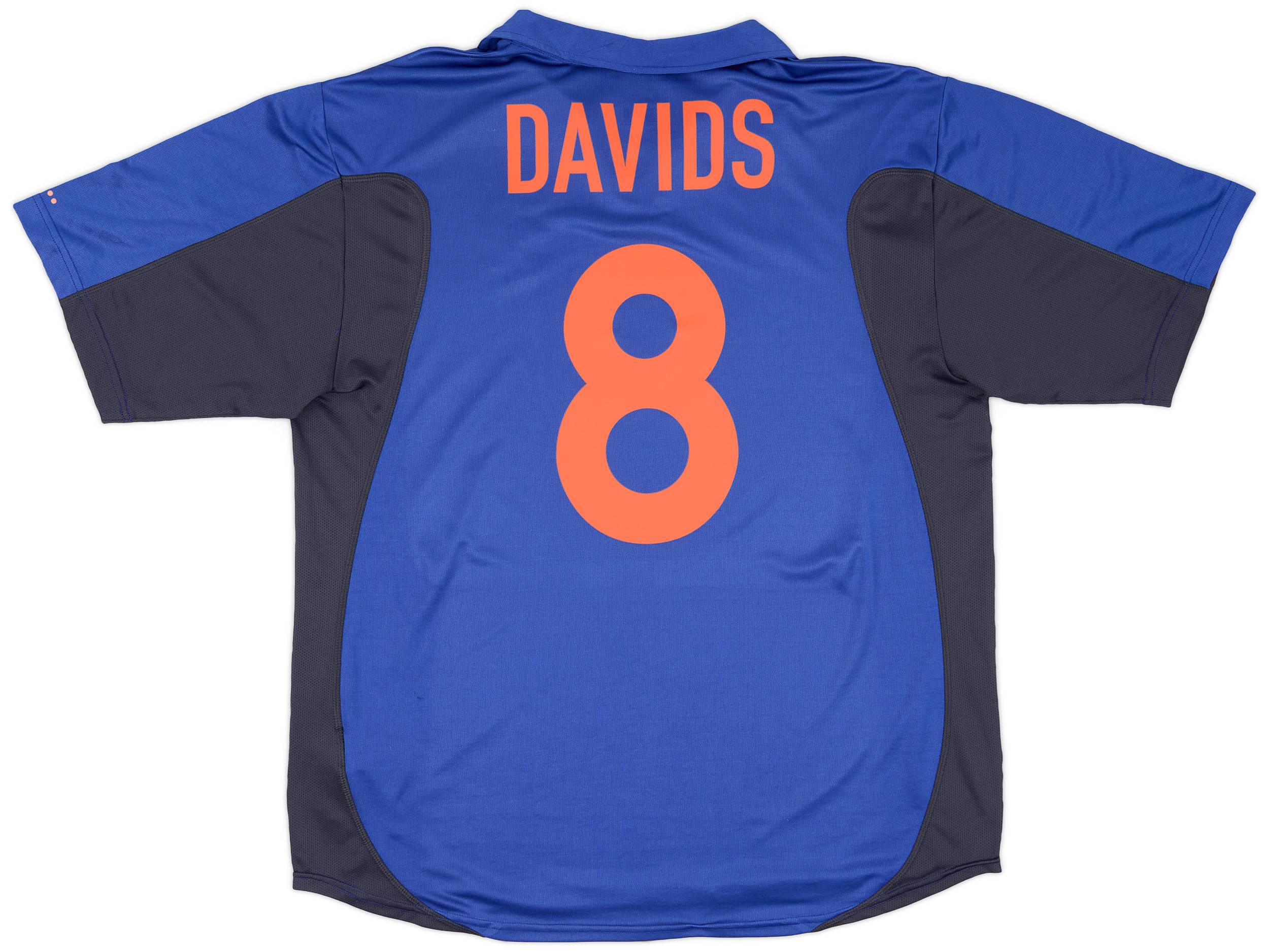 ダービッツ　Netherlands AWAY #8 DAVIDS 希少 2000-02 Netherlands Away Shirt Davids #8 - 9/10 - (XL)