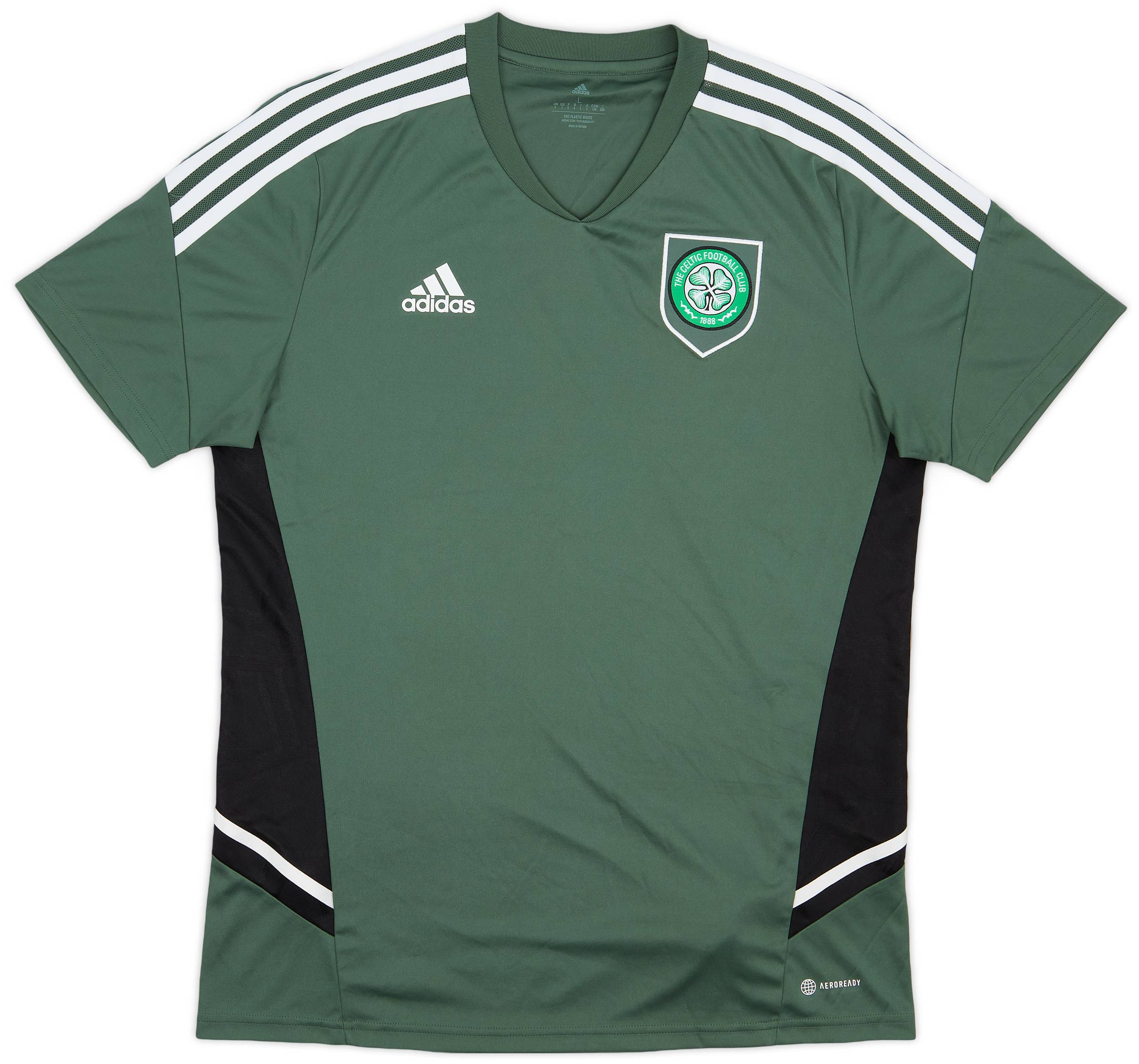 2022-23 Celtic adidas Training Shirt - 10/10 - (L)