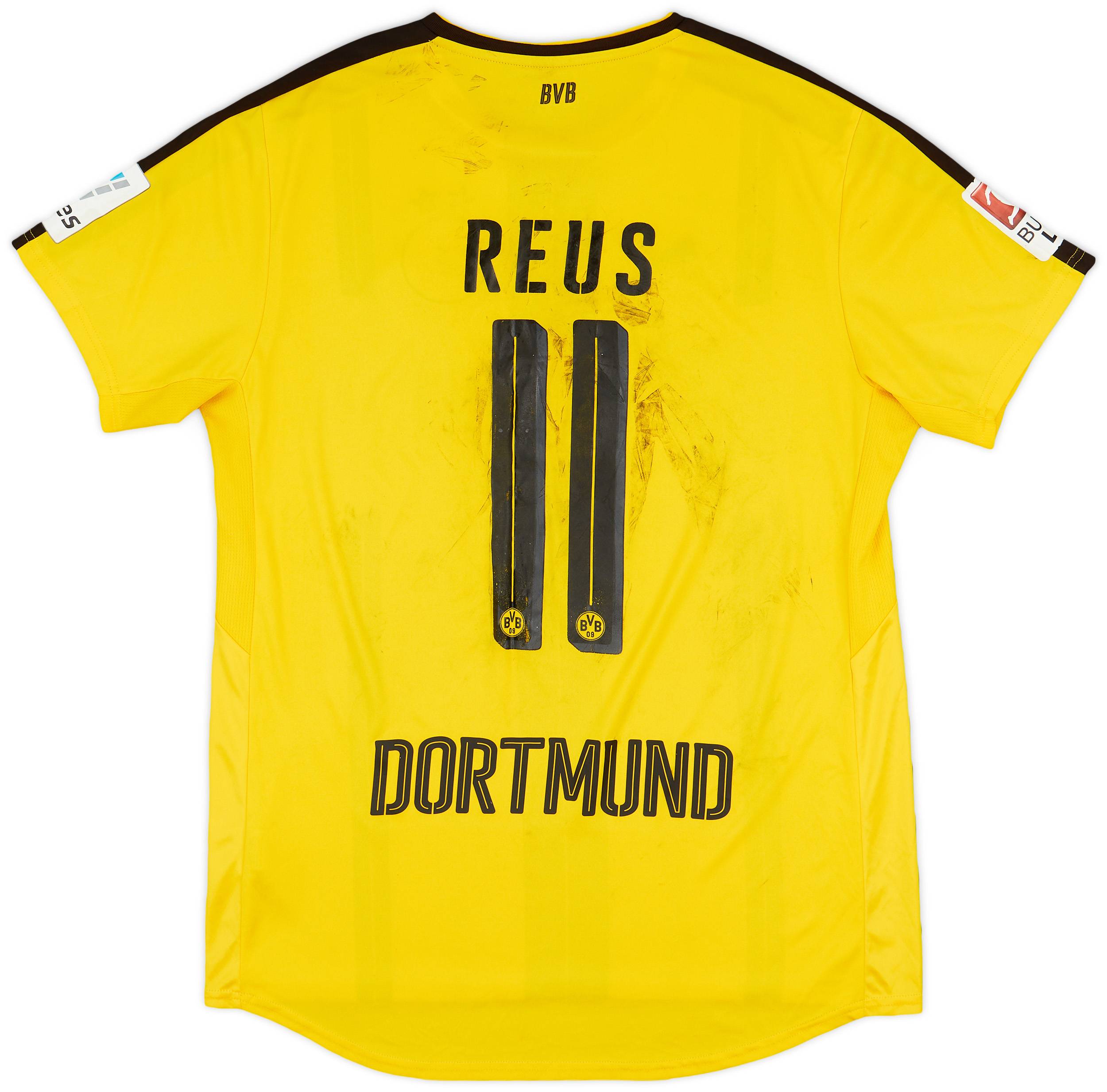 2016-17 Borussia Dortmund Home Shirt Reus #11 - 4/10 - (L)