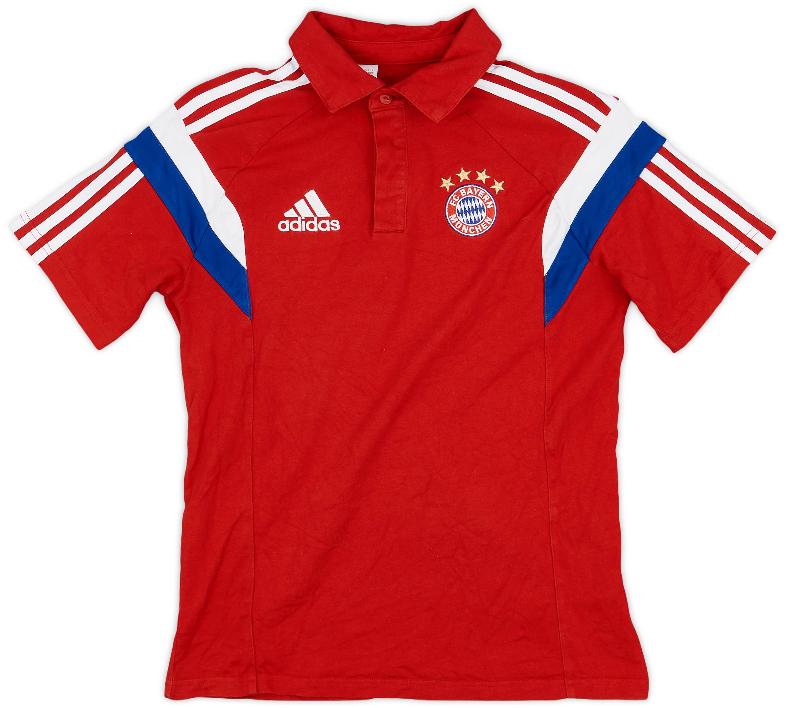 2014-15 Bayern Munich adidas Polo Shirt - 9/10 - (L.Boys)