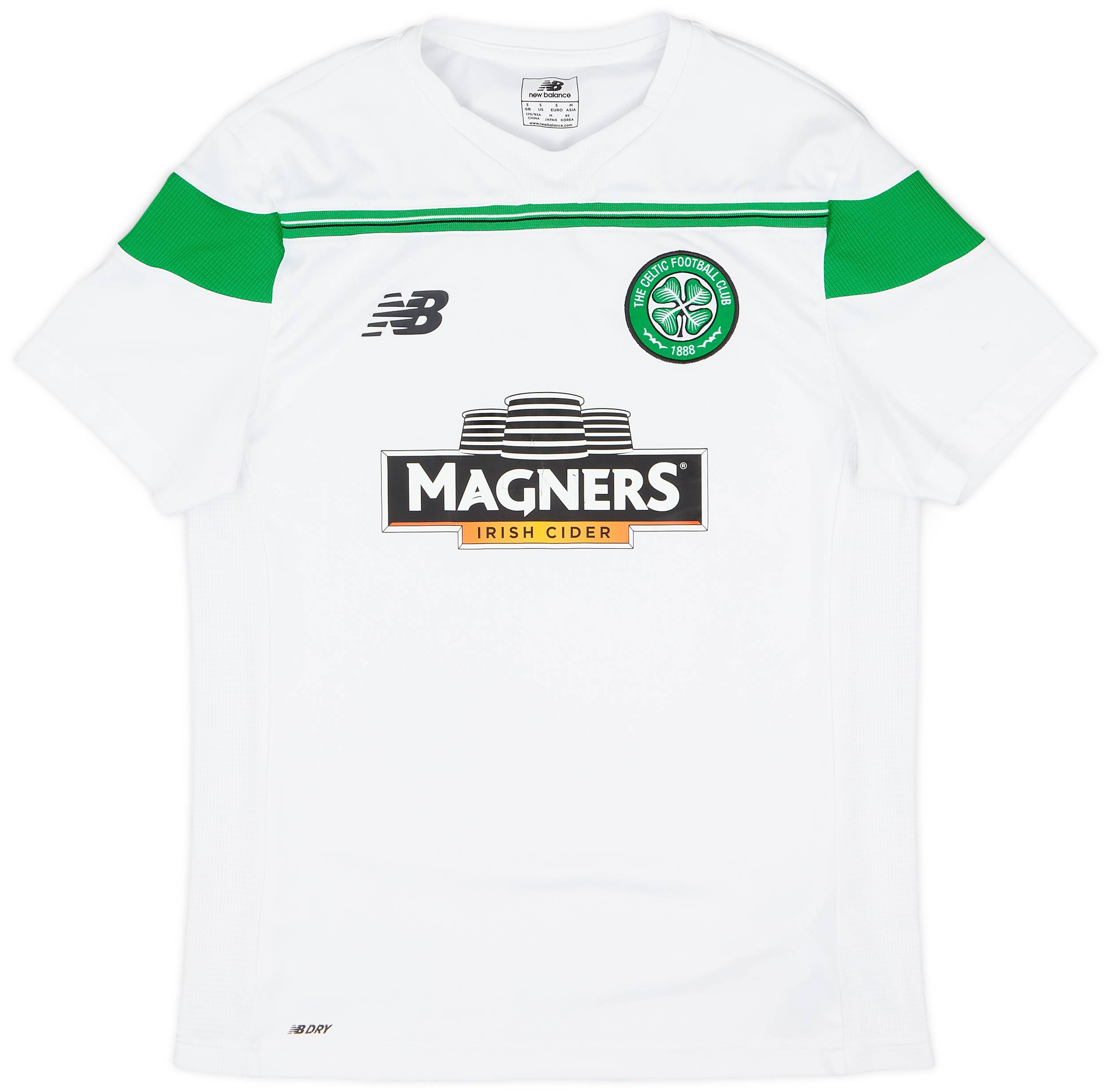 2015 16 Celtic New Balance Training Shirt 5 10 S