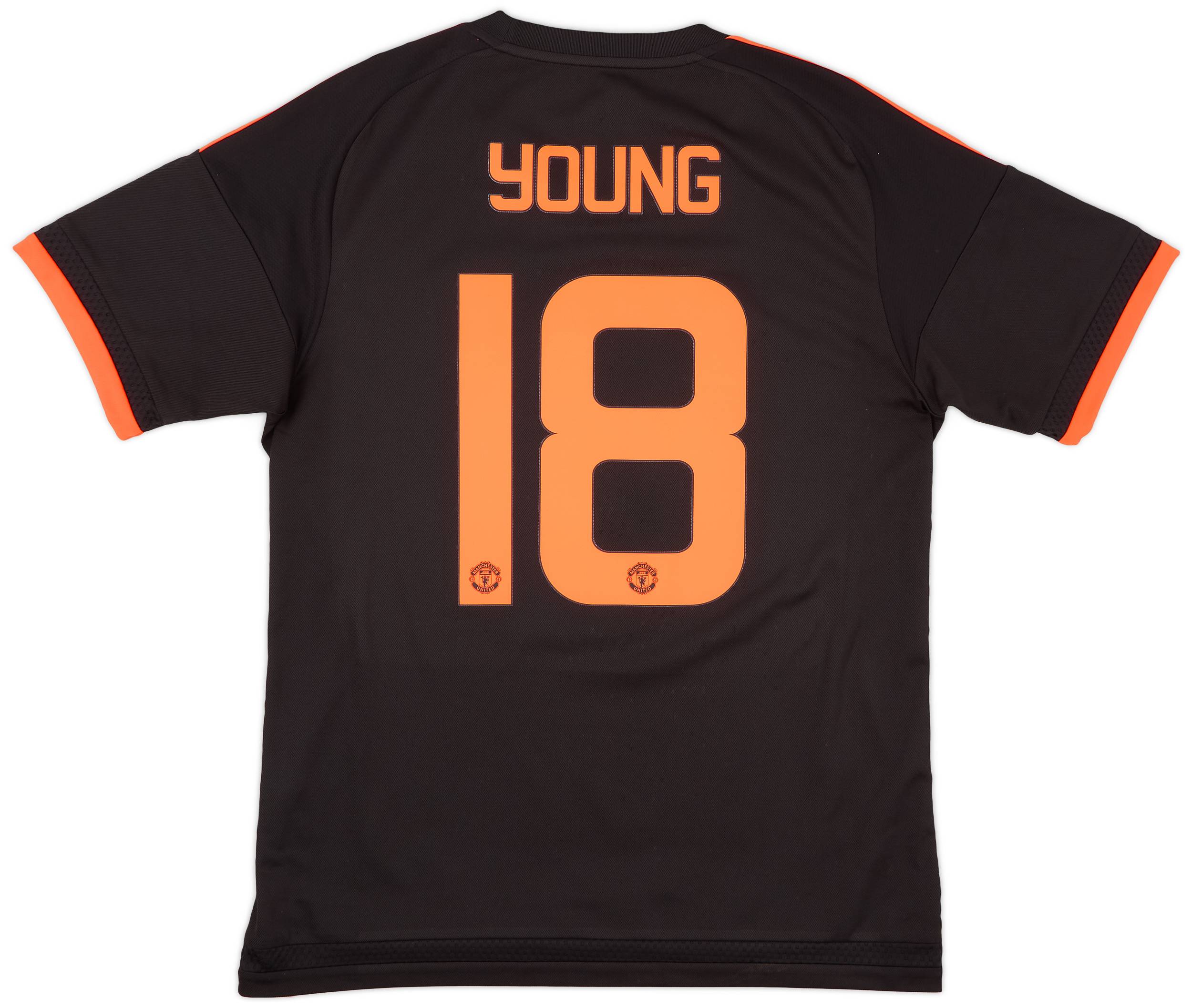 2015-16 Manchester United Third Shirt Young #18 - 8/10 - (M)