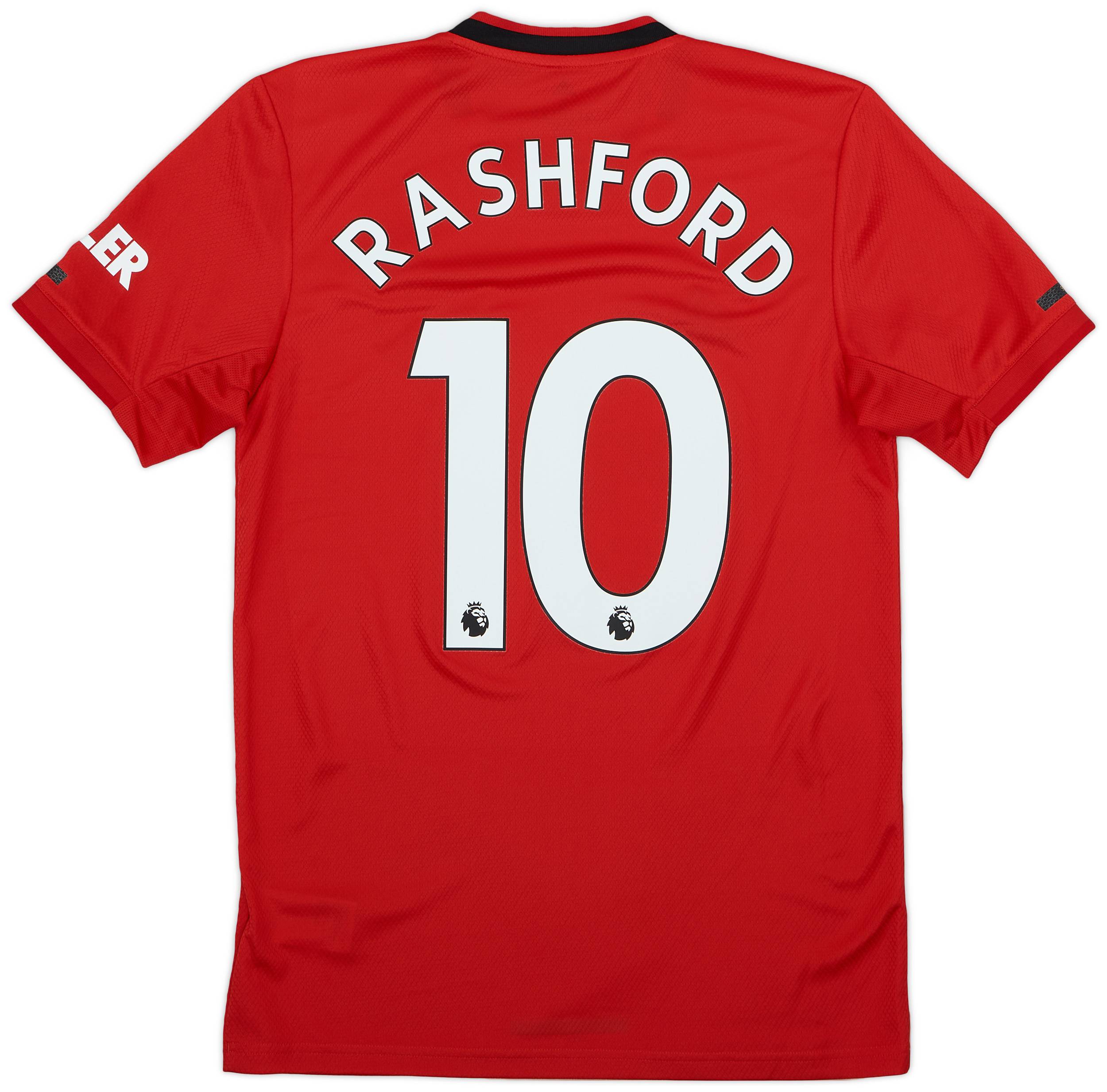 2019-20 Manchester United Home Shirt Rashford #10 - 10/10 - (S)