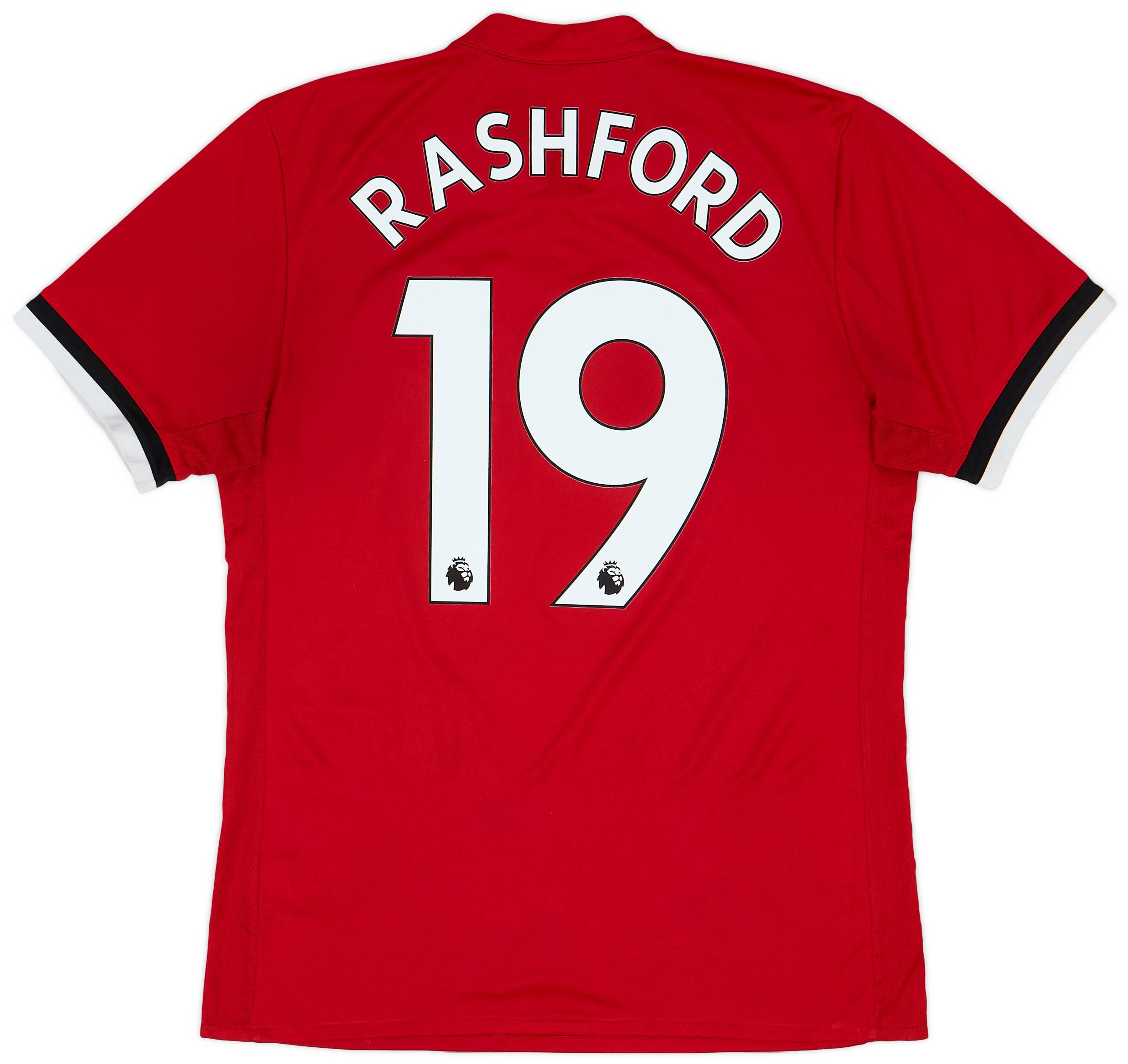 2017-18 Manchester United Home Shirt Rashford #19 - 8/10 - (M)