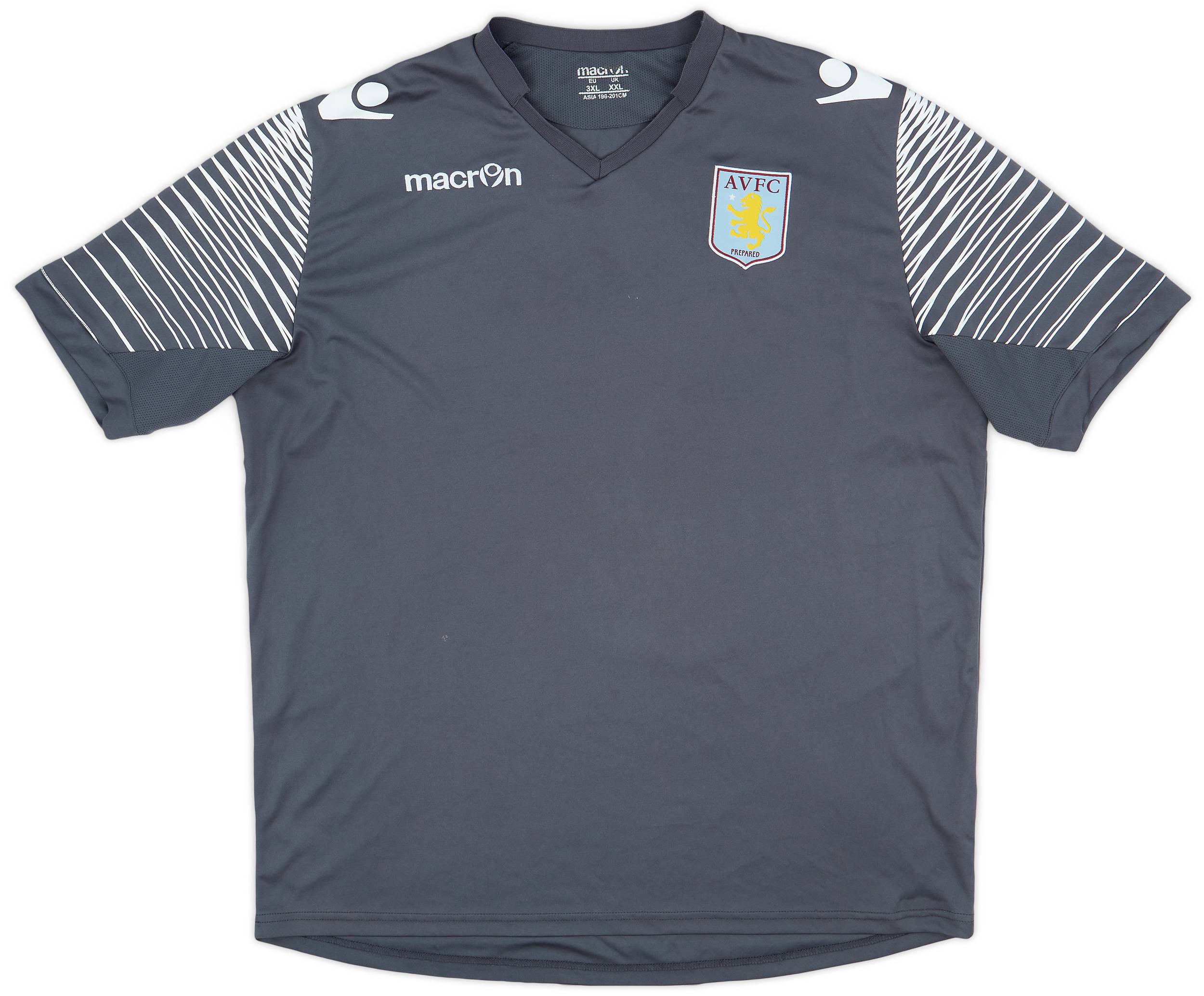 2014-15 Aston Villa Macron Training Shirt - 9/10 - (XXL)