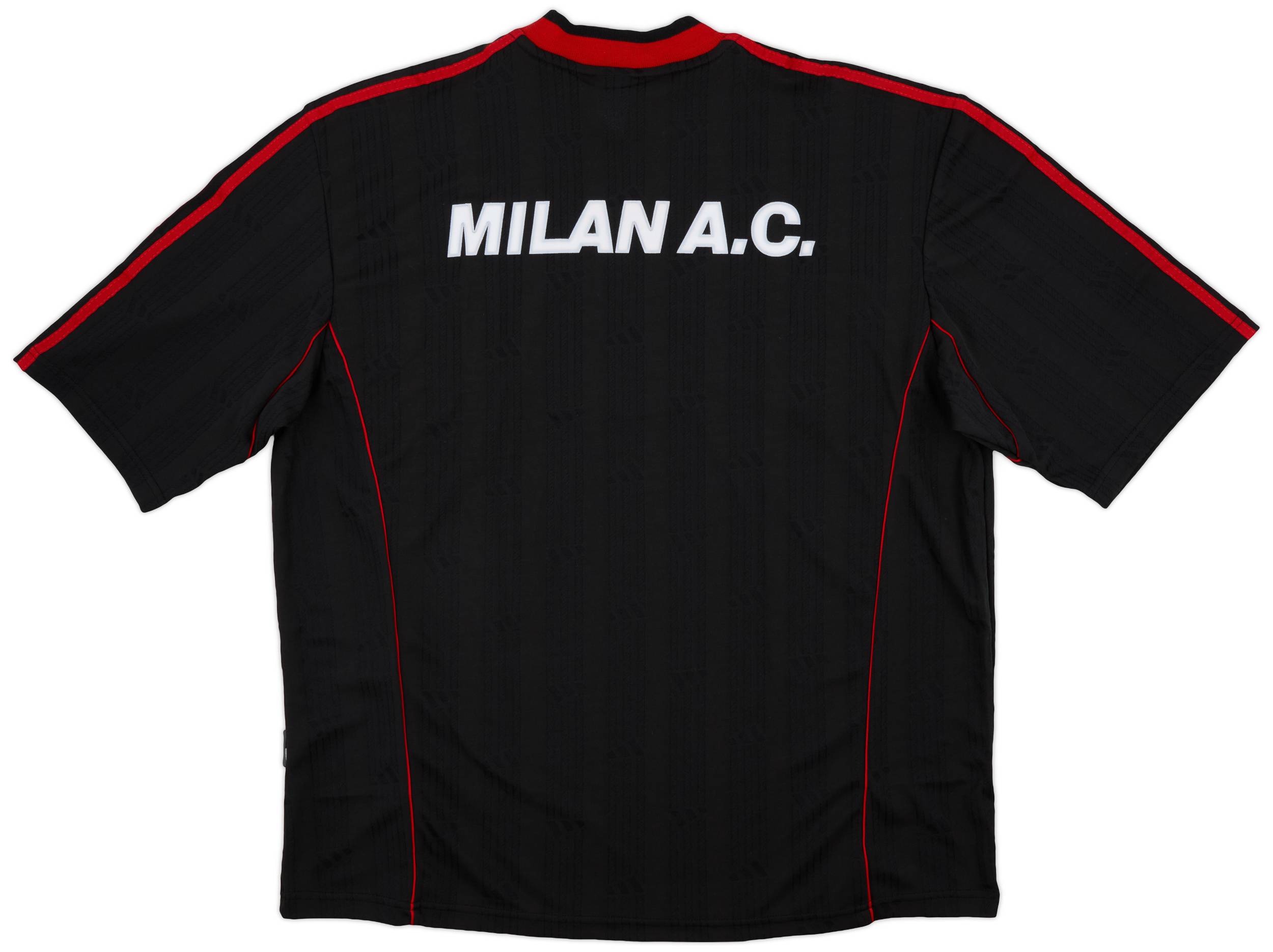 adidas AC MILAN tシャツ 2008-09 AC Milan adidas Cotton Tee - 4/10 - (M)