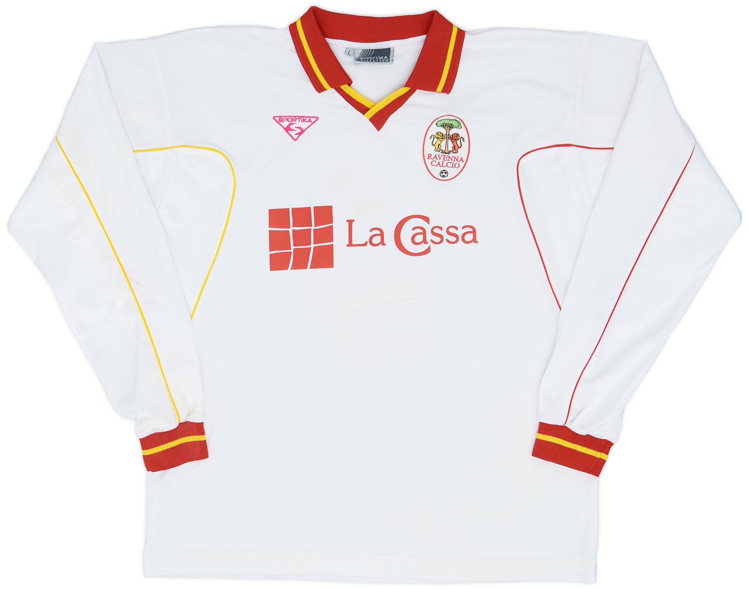 2000-02 Ravenna Away L/S Shirt #4 - 7/10 - (L)