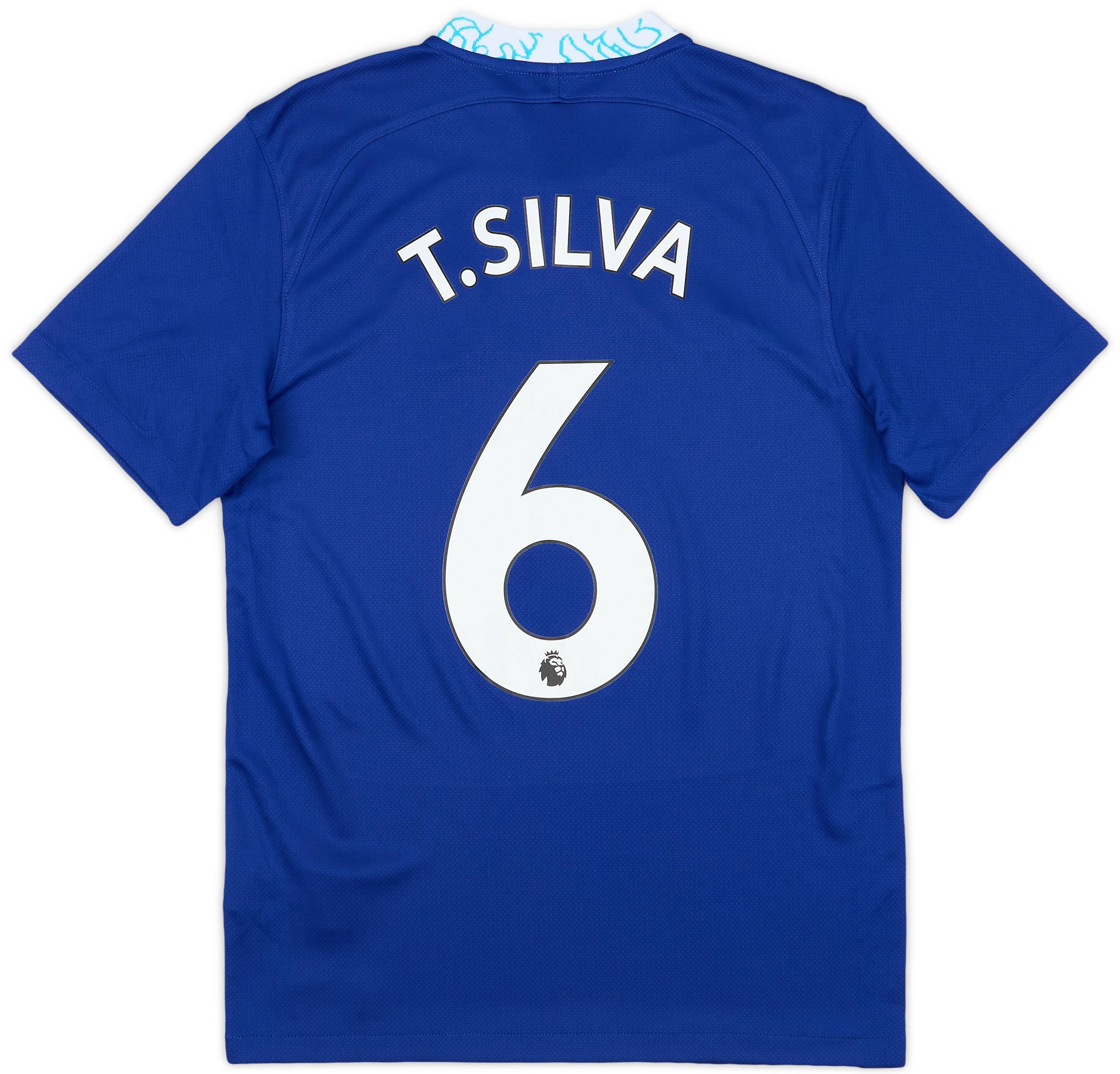2022-23 Chelsea Home Shirt T.Silva #6 - 9/10 - (S)