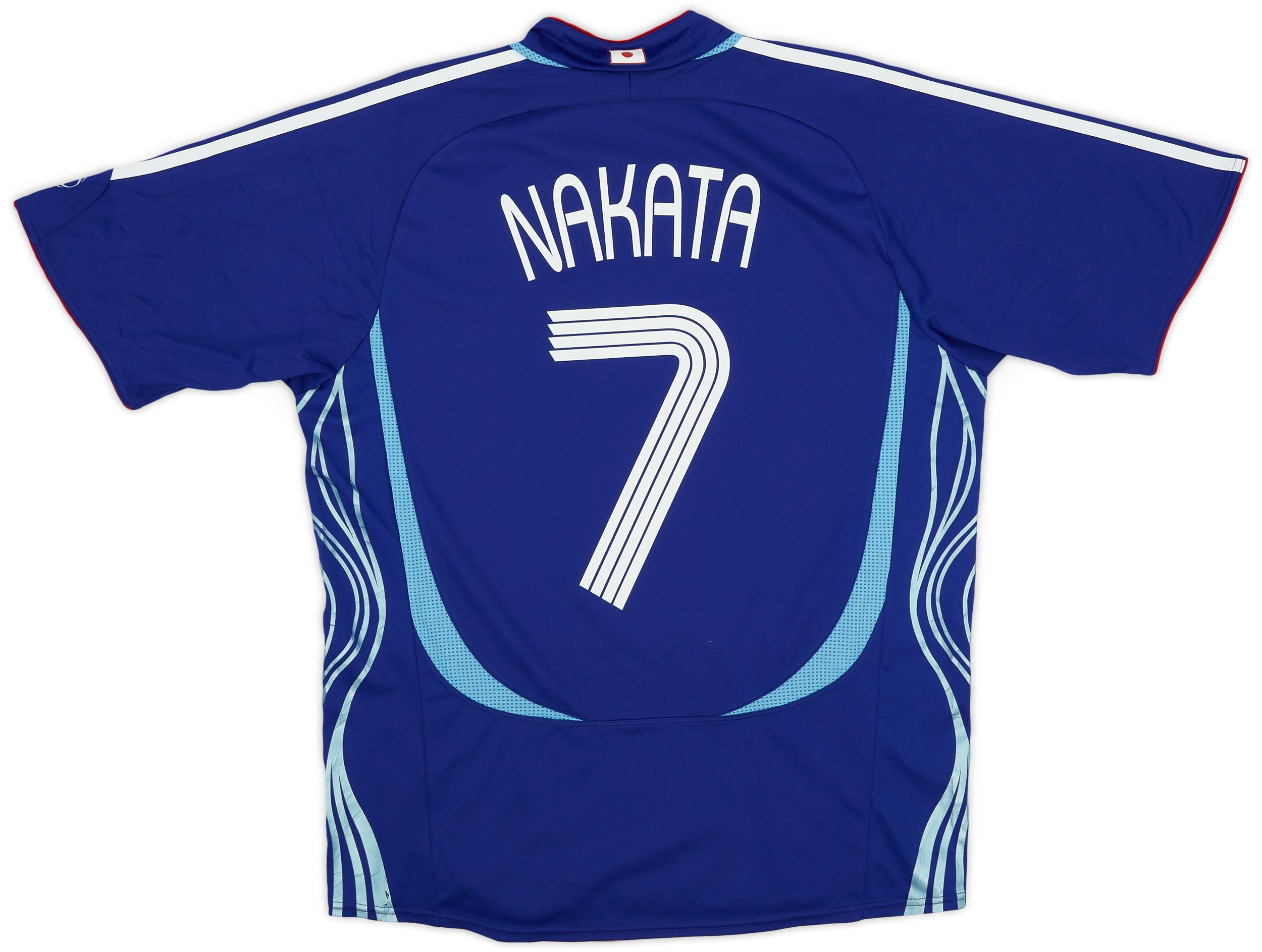 2006-08 Japan Home Shirt Nakata #7 - 6/10 - (M)