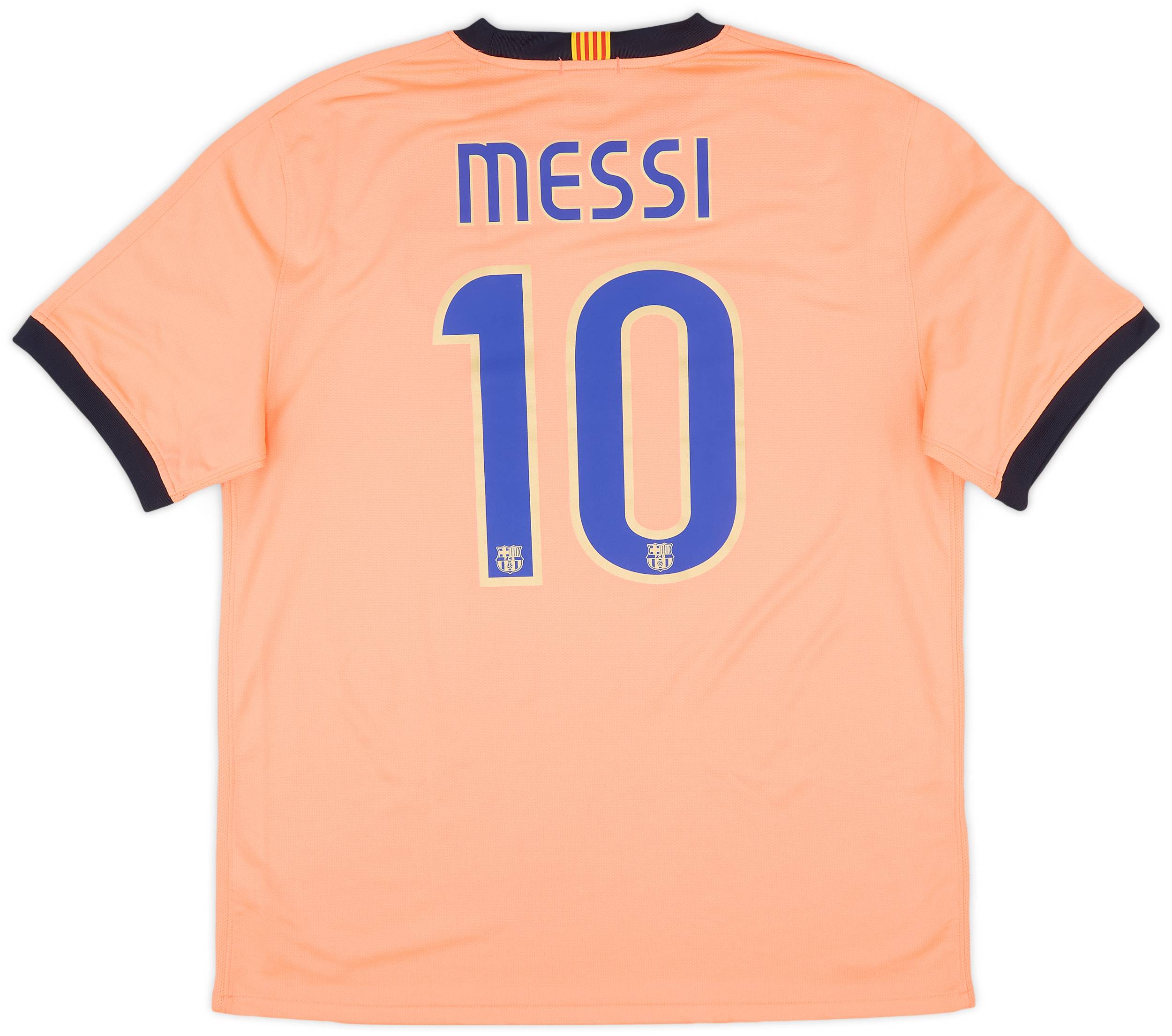 2009-10 Barcelona Away Shirt Messi #10 - 9/10 - (XL)