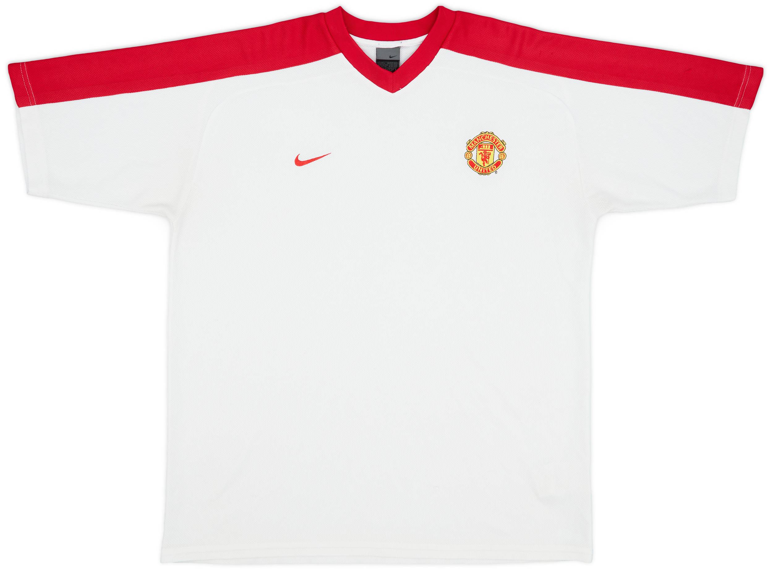 2004-05 Manchester United Nike Training Shirt - 7/10 - (L)