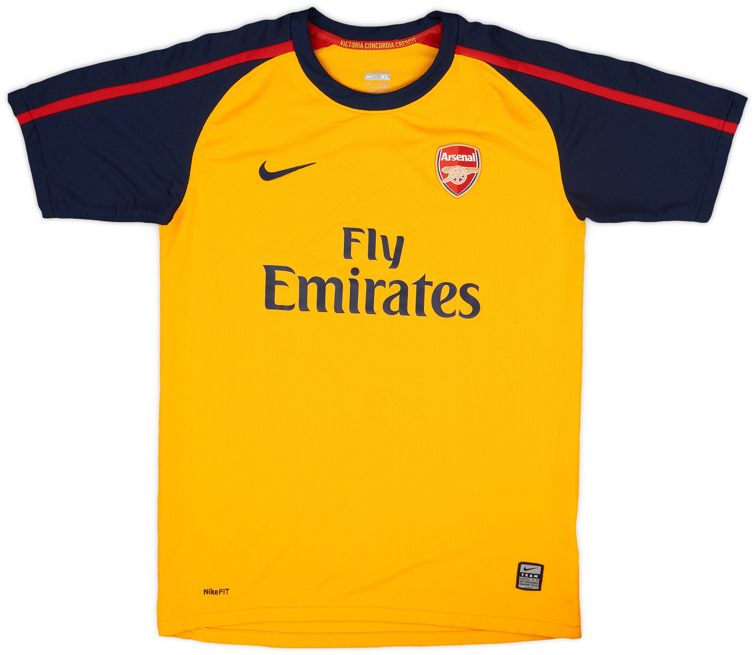 2008-09 Arsenal Away Shirt - 7/10 - (XL.Boys)