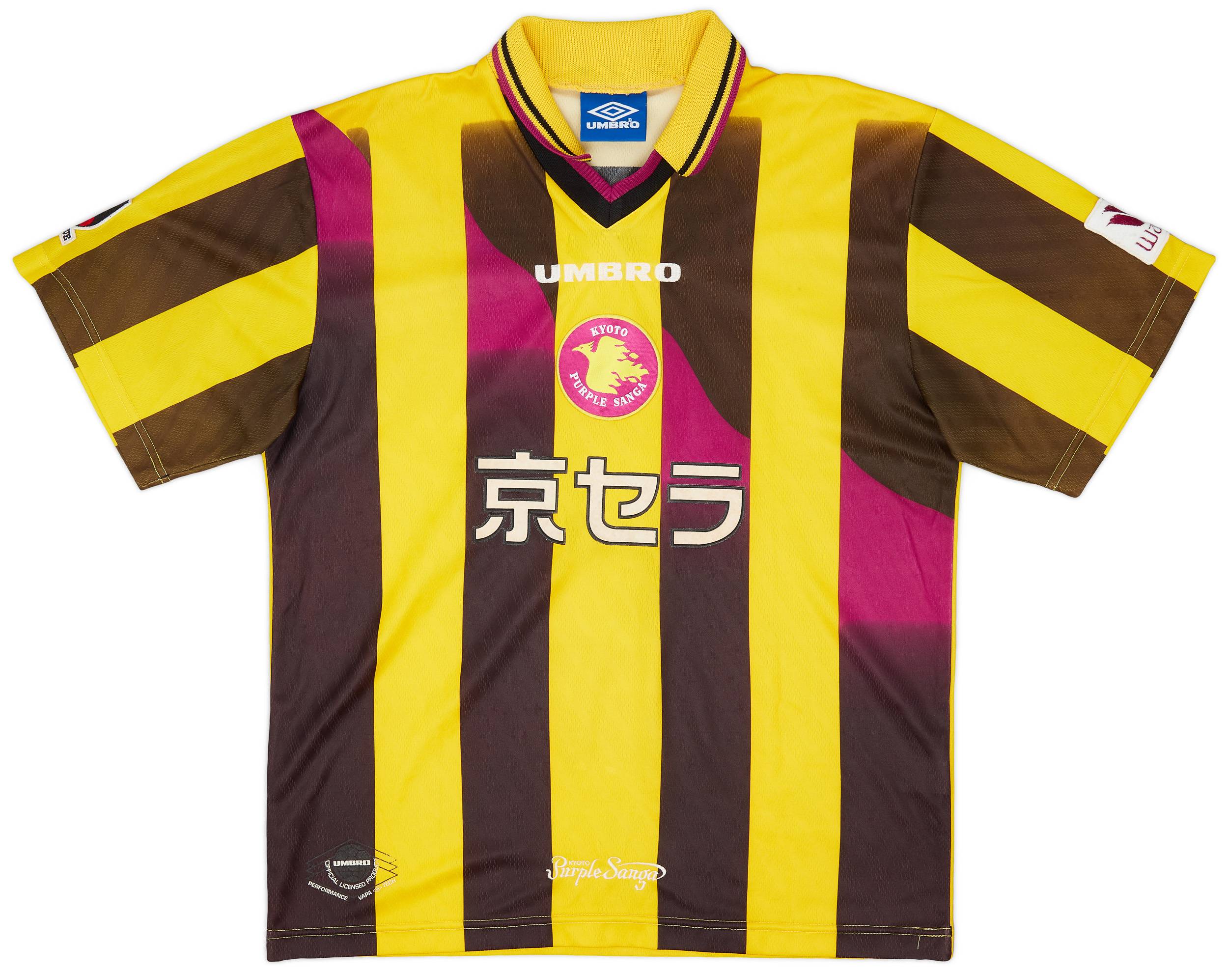 最安値 Sanga Purple Kyoto 1997-99 Away (M) - 8/10 - Shirt 応援グッズ