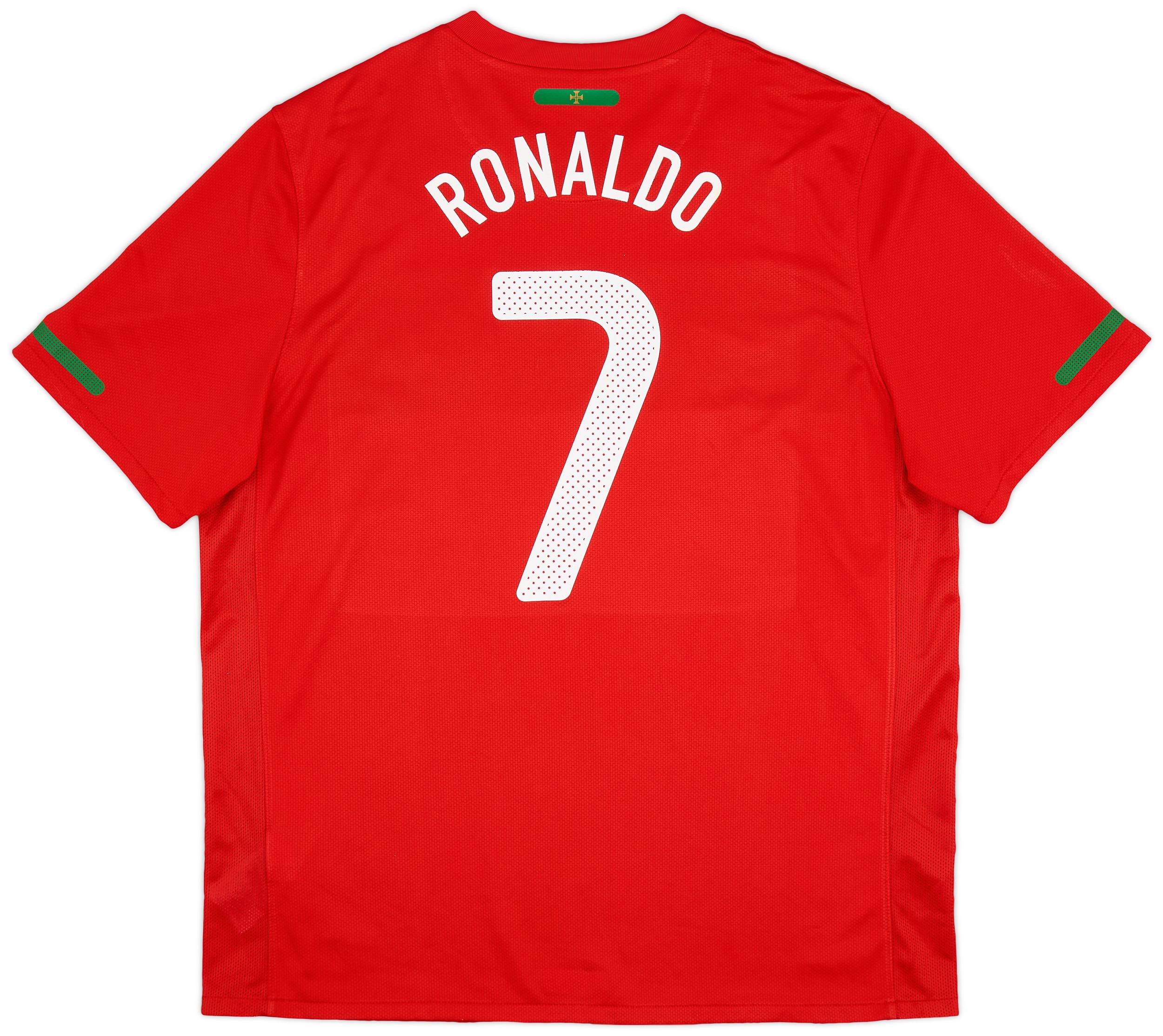 2010-11 Portugal Home Shirt Ronaldo #7 - 9/10 - (XL)