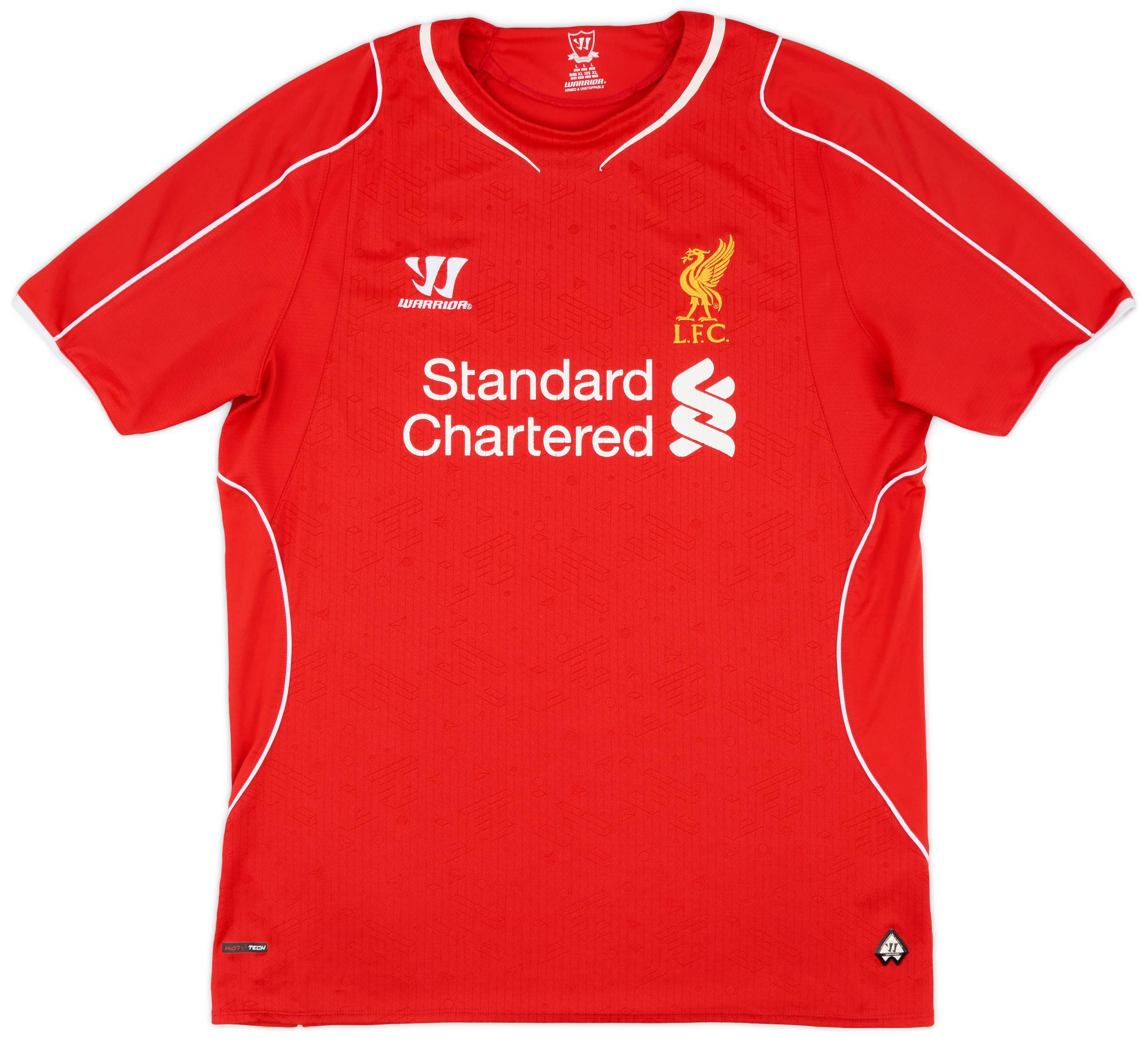 2014-15 Liverpool Home Shirt - 7/10 - (L)