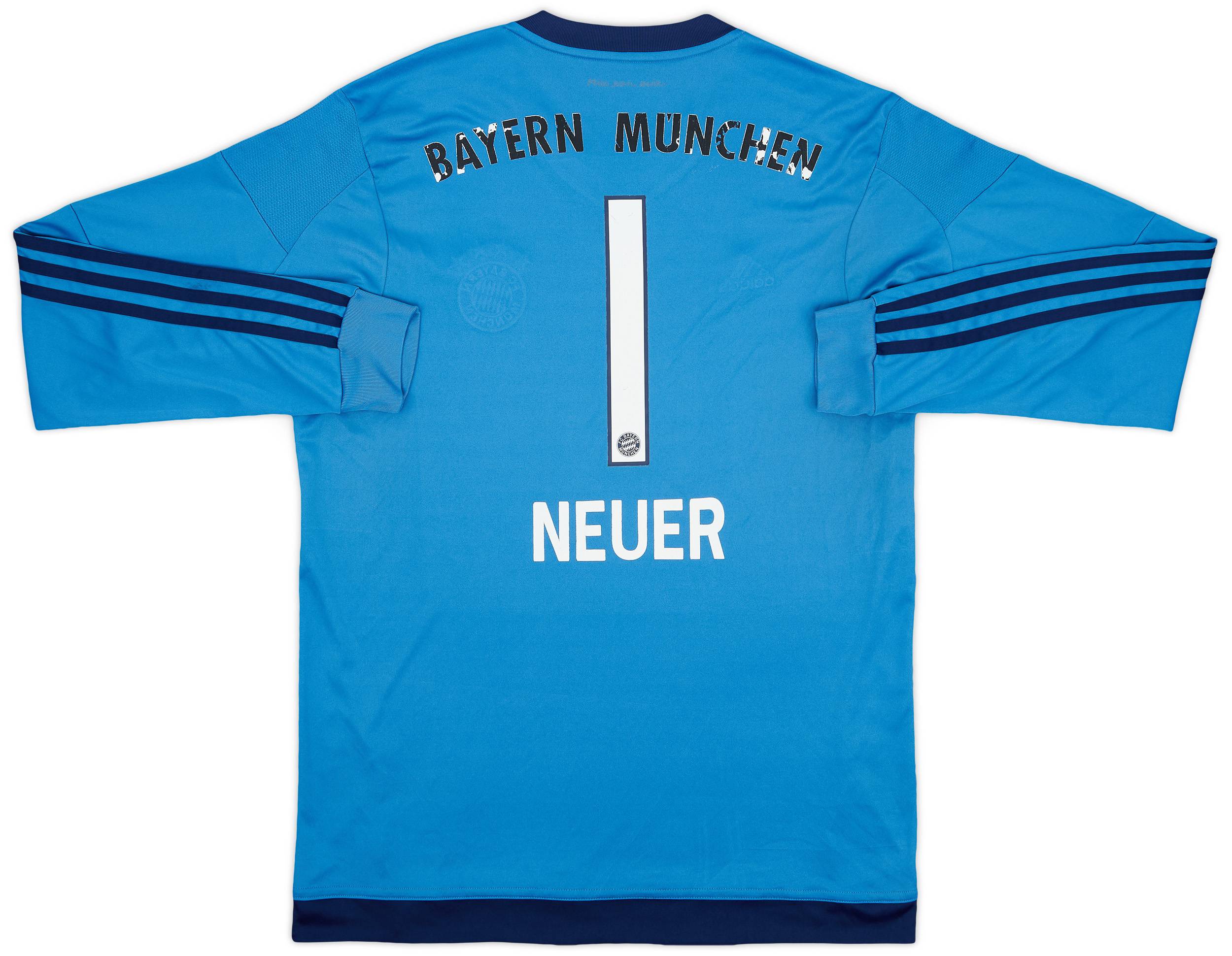 2015-16 Bayern Munich GK Shirt Neuer #1 - 5/10 - (L)