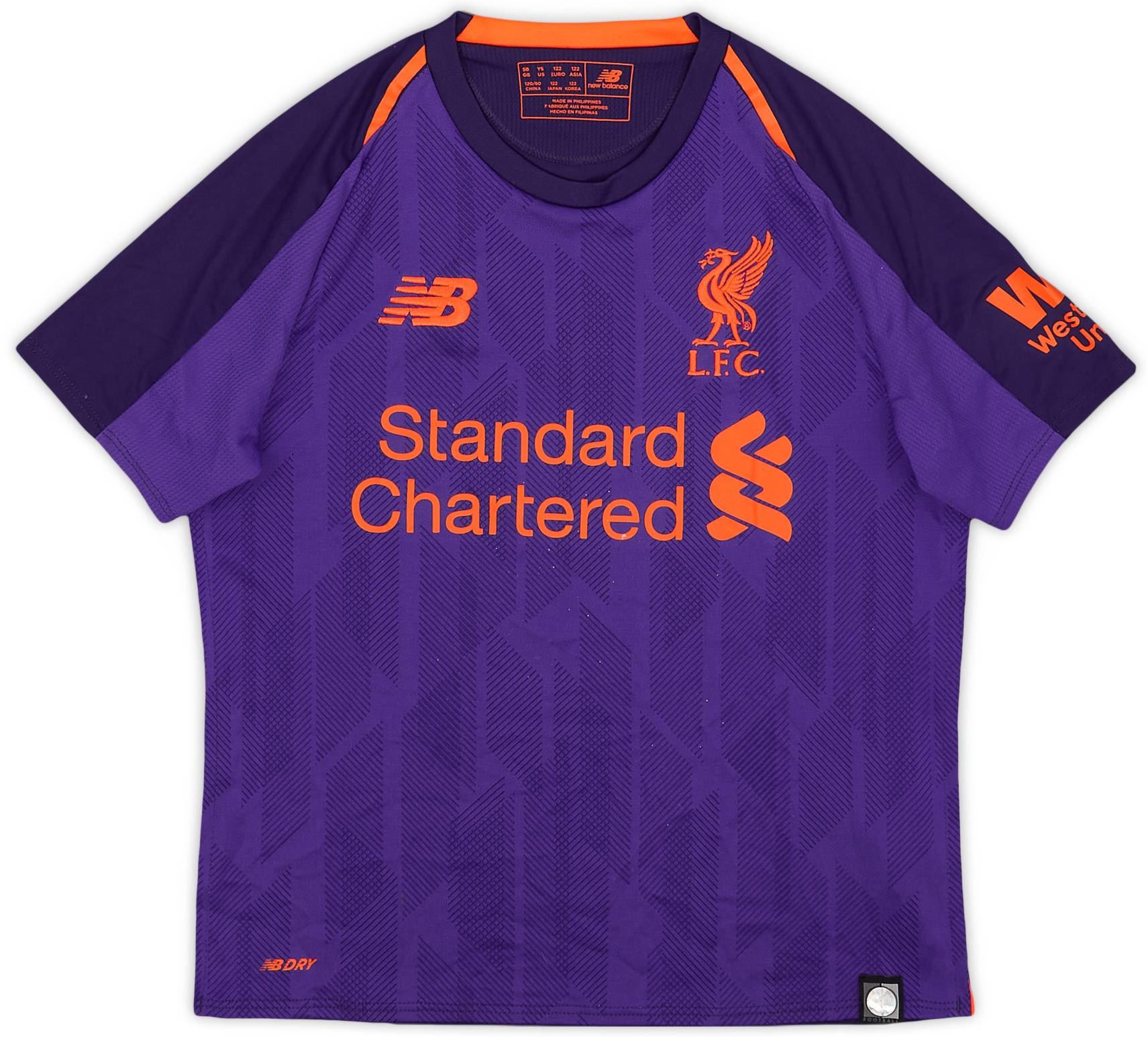 2018-19 Liverpool Away Shirt - 9/10 - (S.Boys)