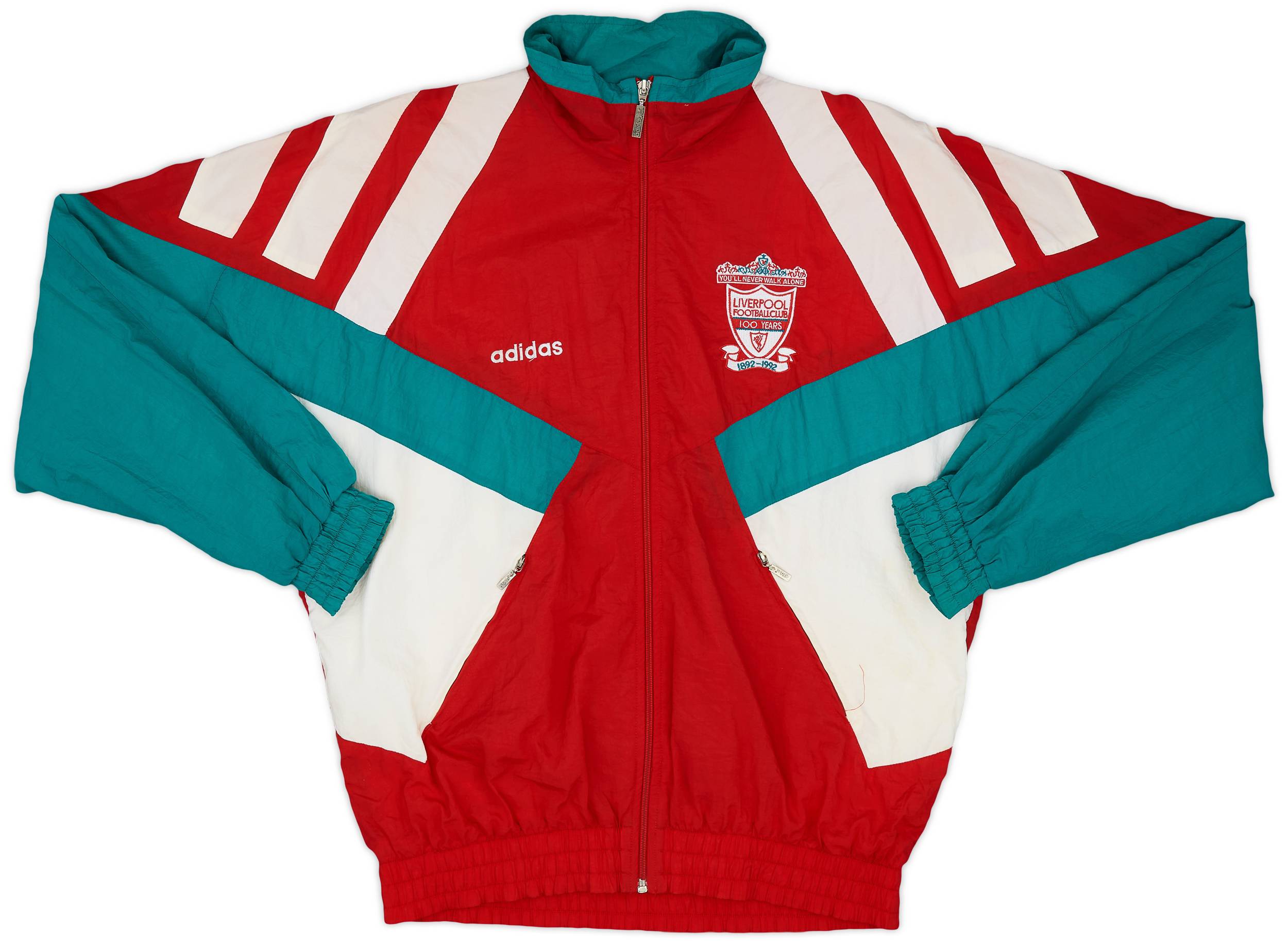 ウェア adidas liverpool 2010-11 Liverpool adidas Track Jacket - 6/10 - (M)