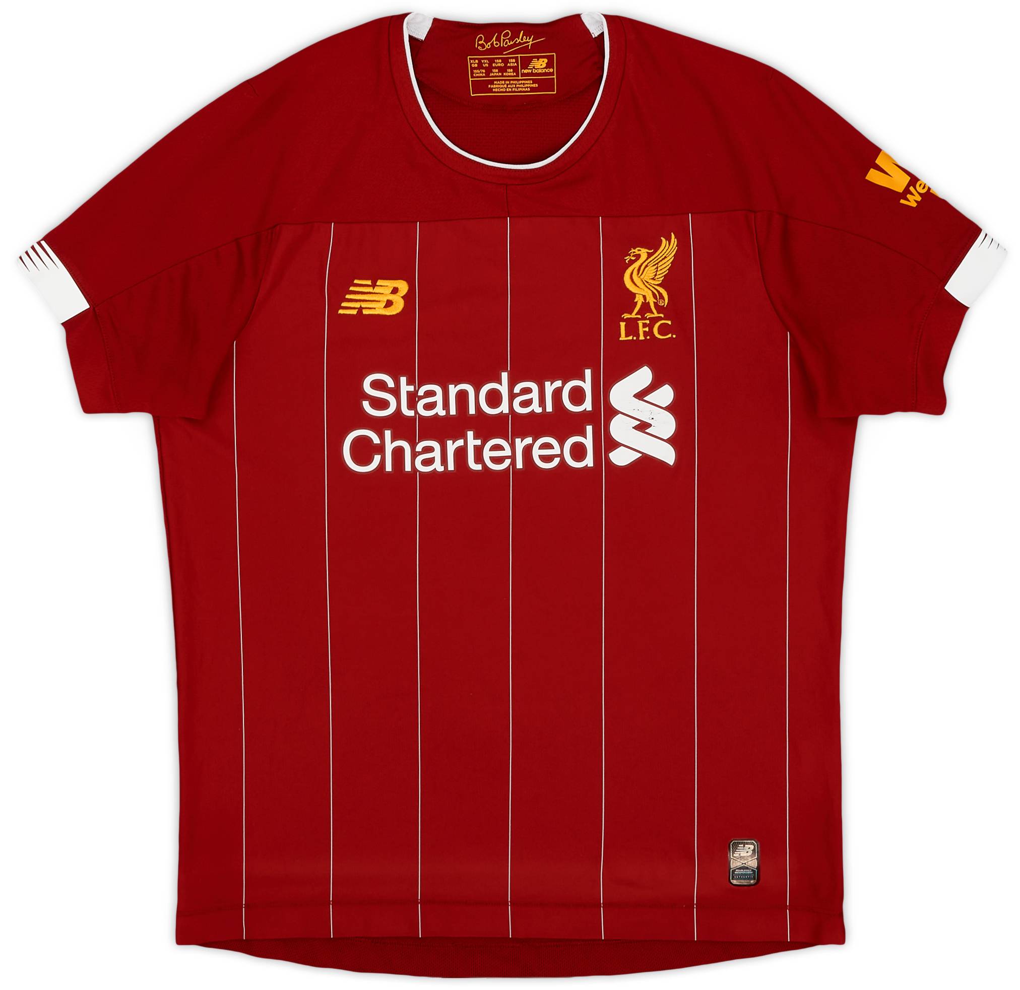 2019-20 Liverpool Home Shirt - 5/10 - (XL.Boys)