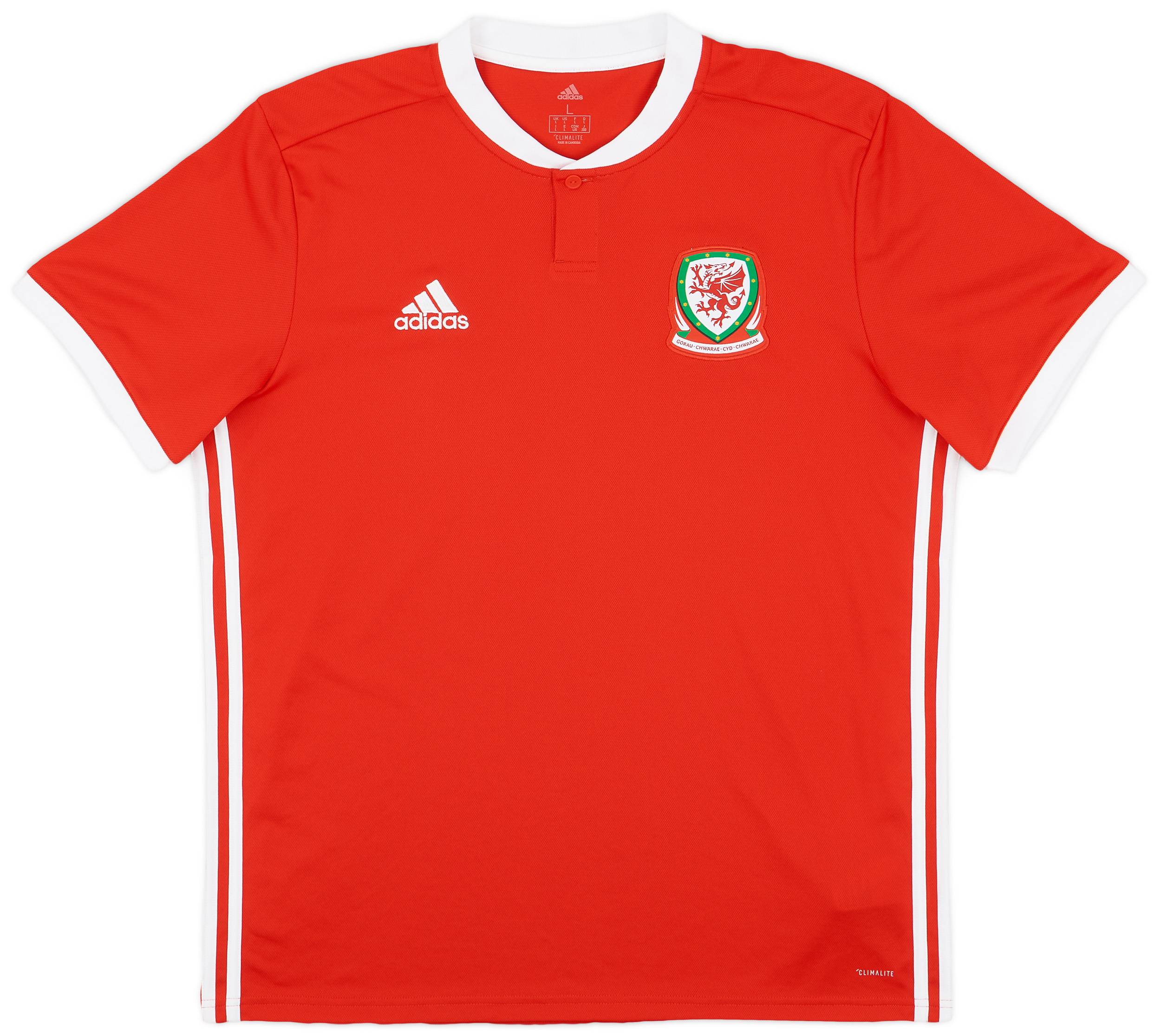 2018-19 Wales Home Shirt - As New - (M)
