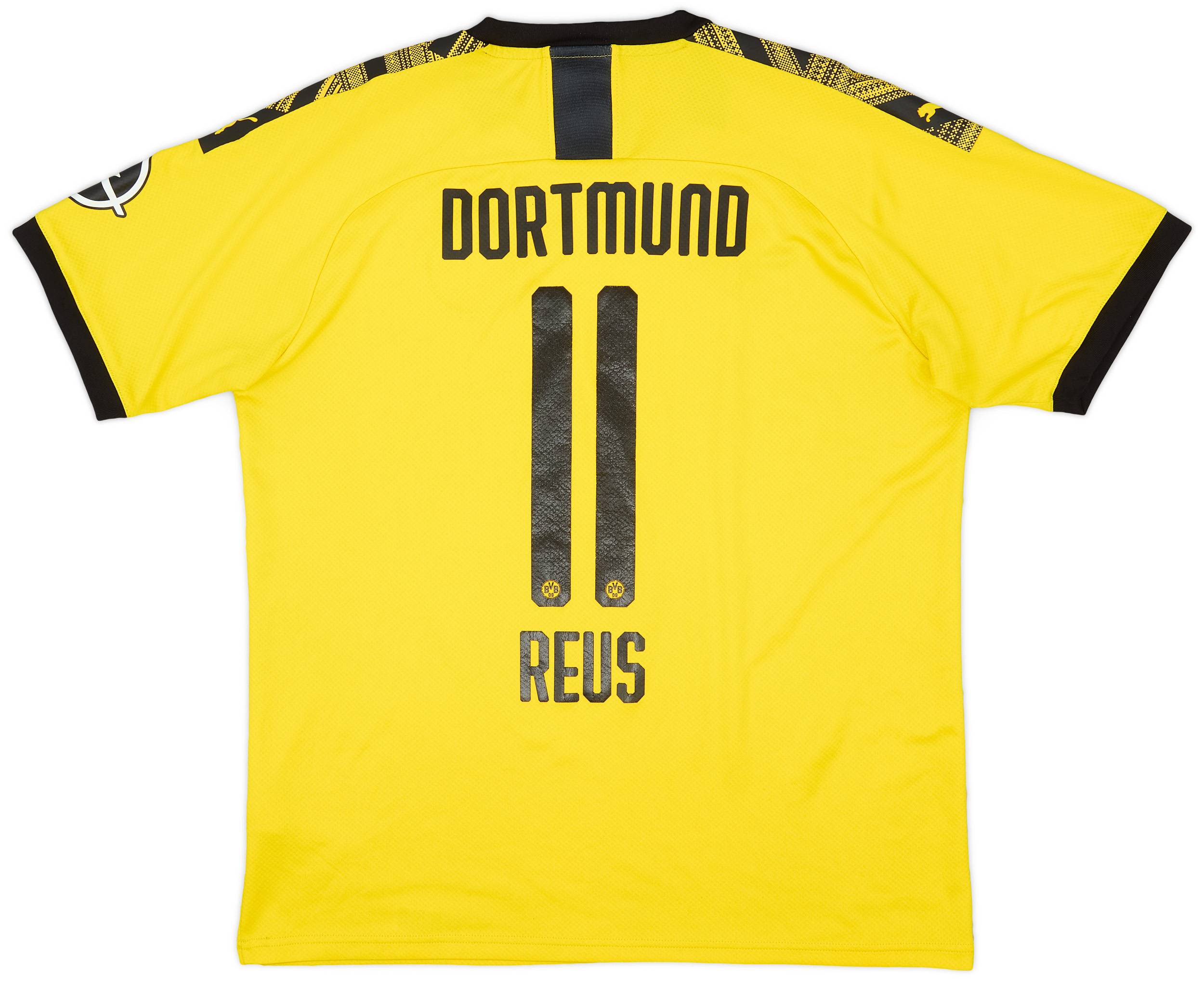 Camiseta retro Borussia Dortmund 2019-2020 Reus dorsal marcos