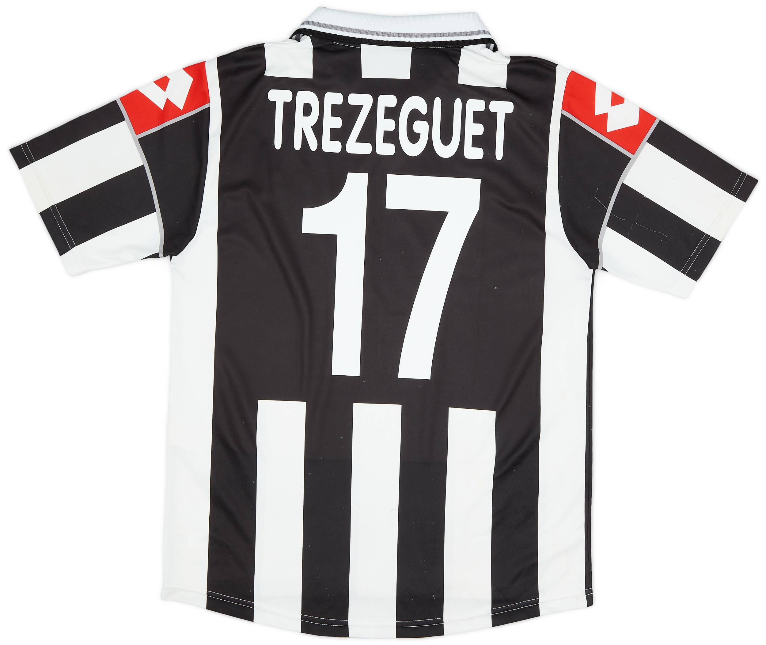 激安アウトレット - #17 Trezeguet Shirt Home Juventus 2000-01 6/10 (M) - ウェア