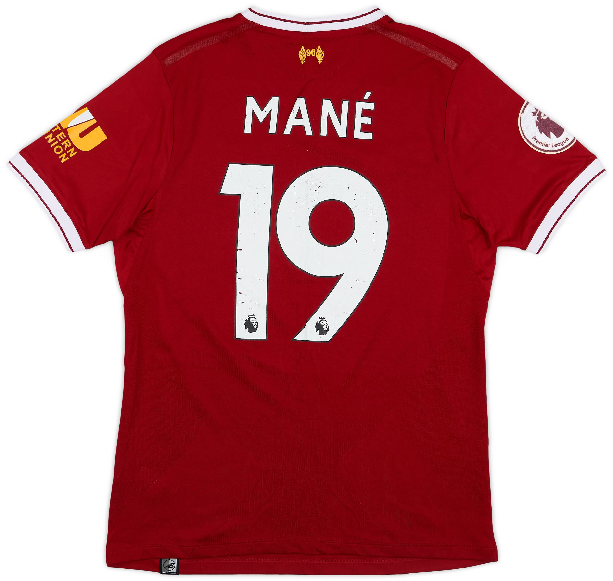 2017-18 Liverpool 125 Years Home Shirt Mane #19 - 5/10 - (S)