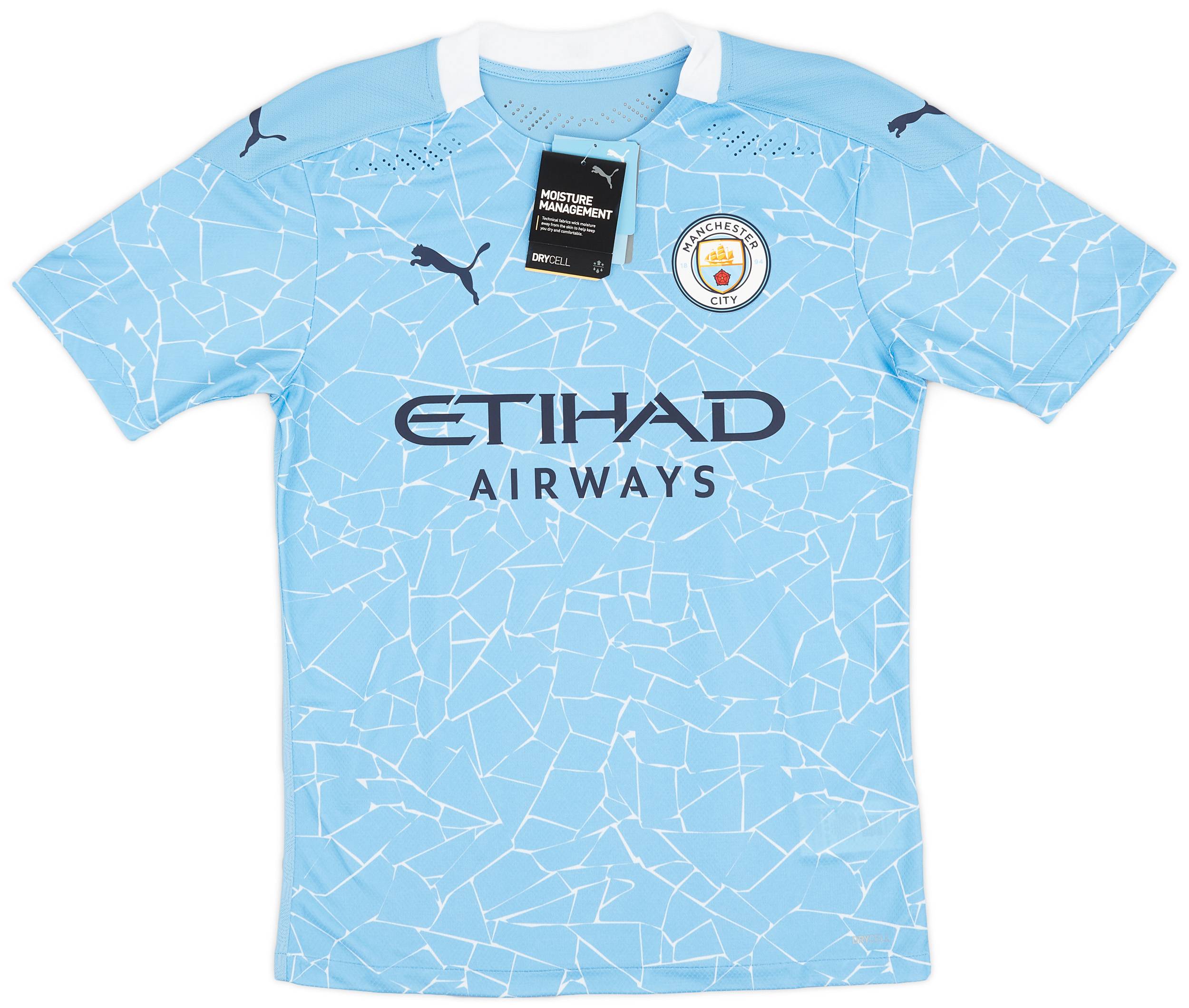 2020-21 Manchester City Player Issue Home Shirt Kun Agüero