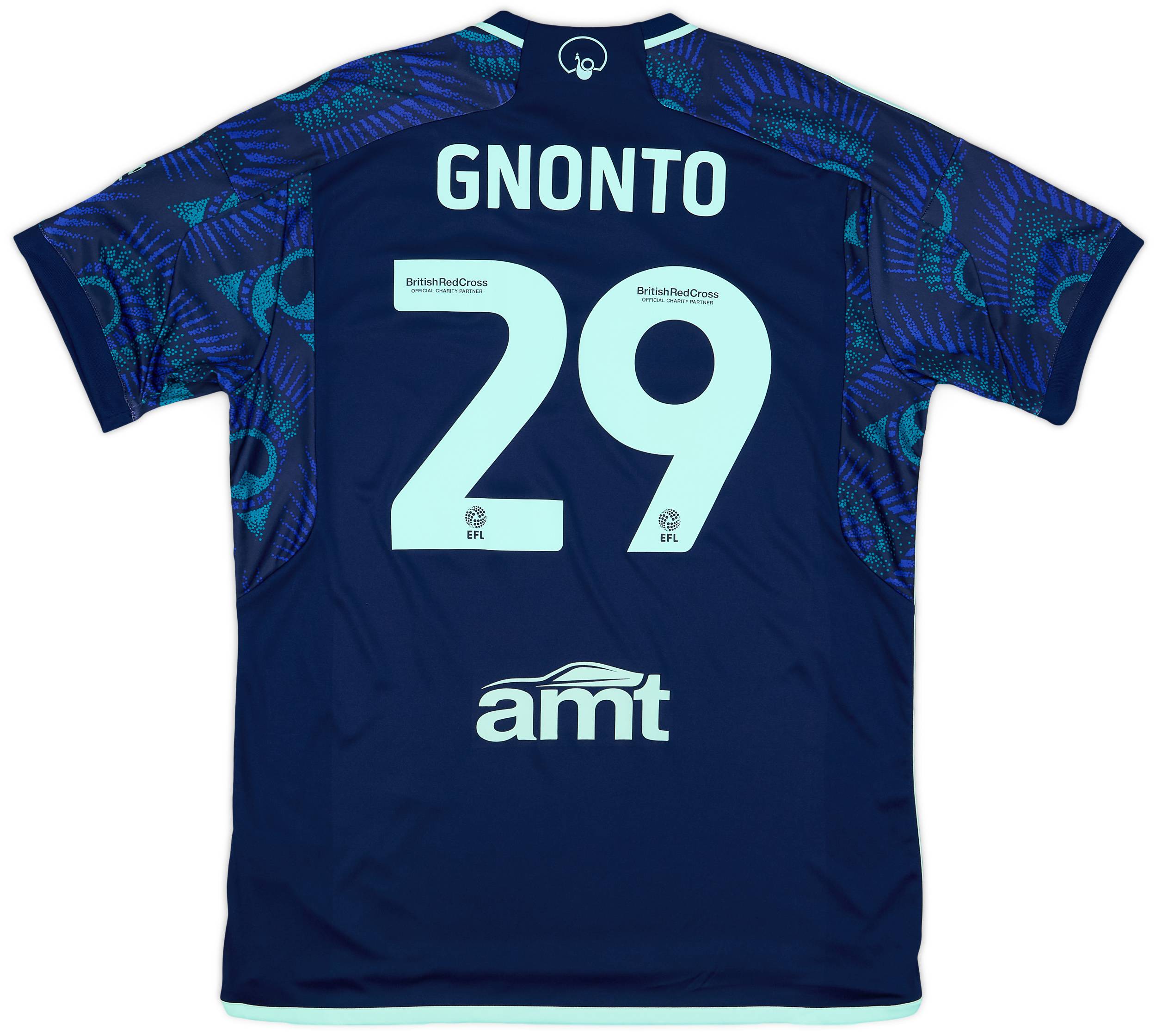 2023-24 Leeds United Away Shirt Gnonto #29