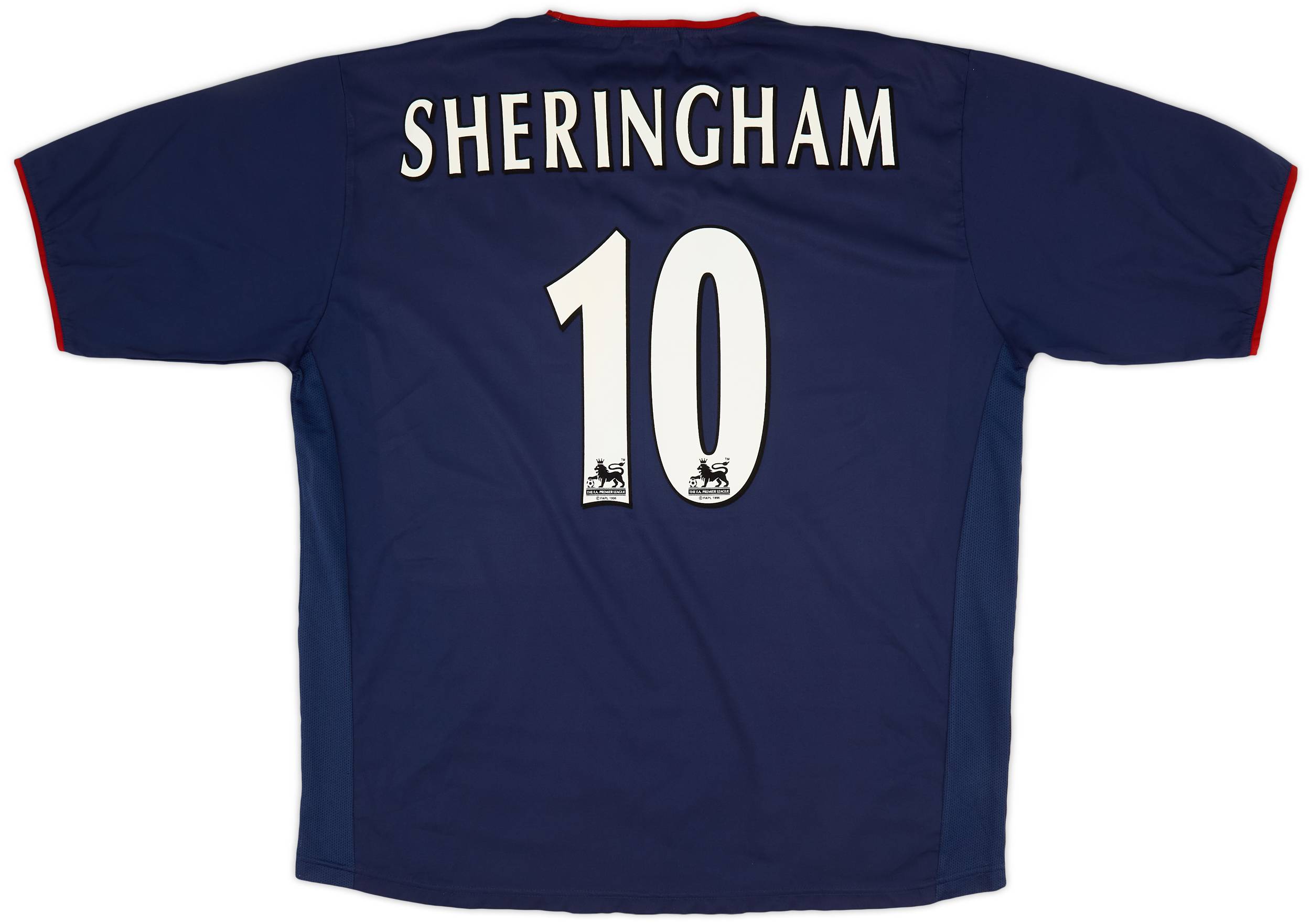 2003-04 Portsmouth Away Shirt Sheringham #10 - 9/10 - (XXL)