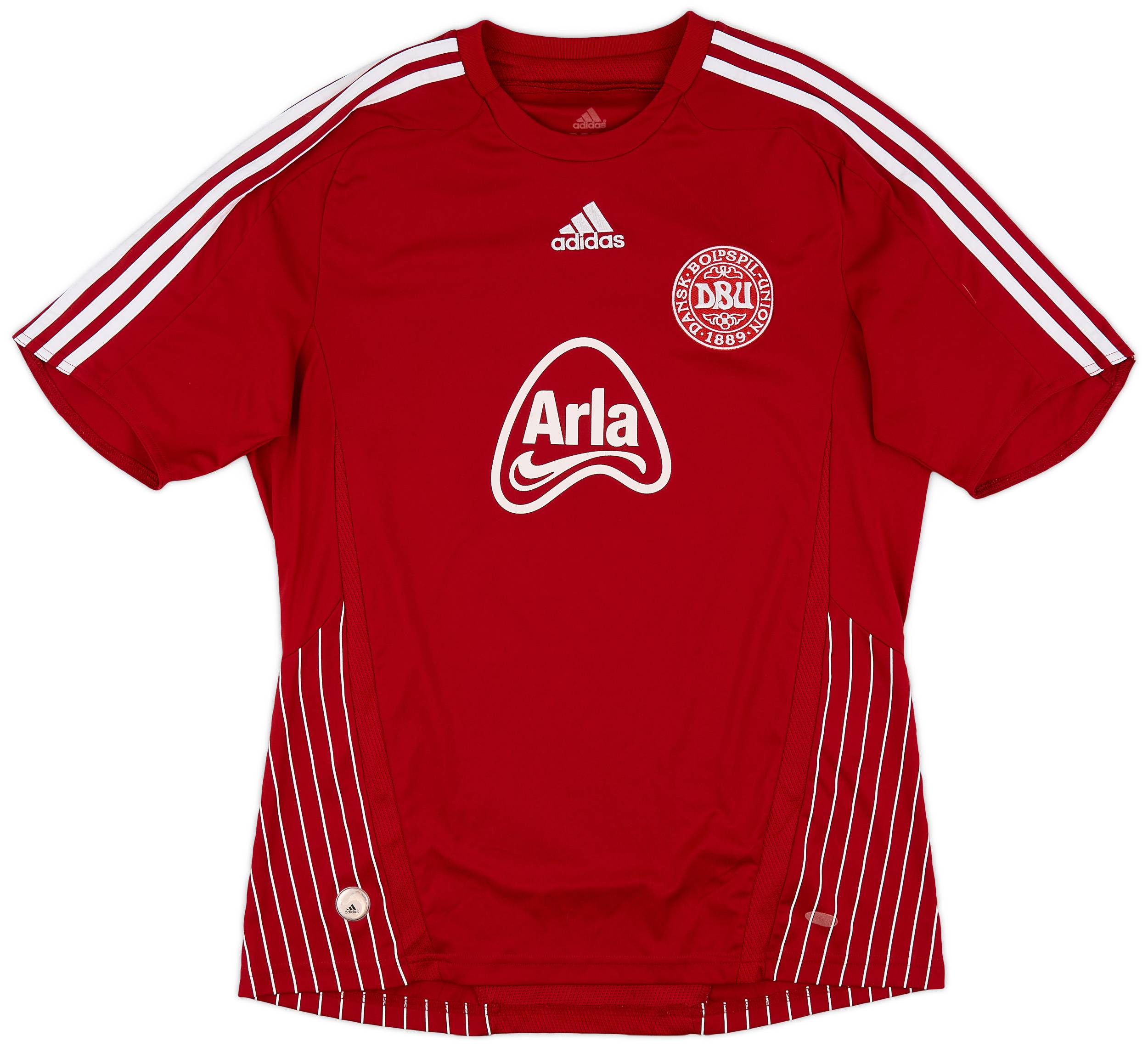2007-10 Denmark Home/Training Shirt - 8/10 - (M)
