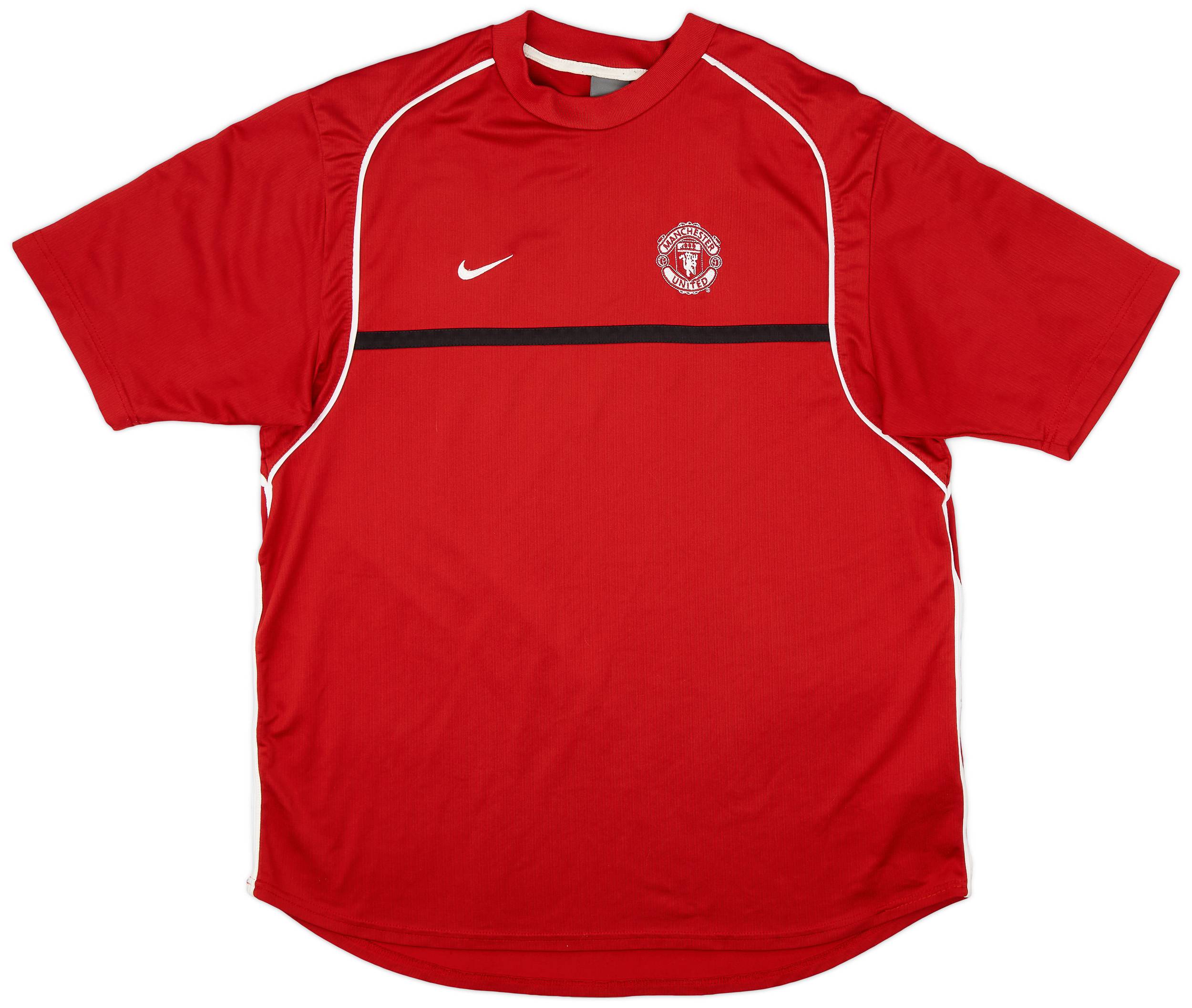 2002 03 Manchester United Nike Training Shirt 9 10 XXL
