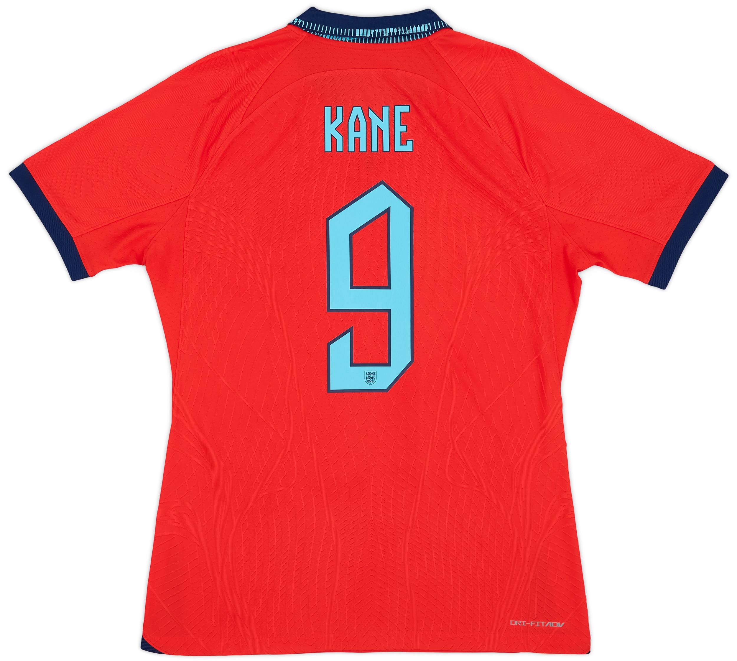 2022-23 England Player Issue Away Shirt Kane #9