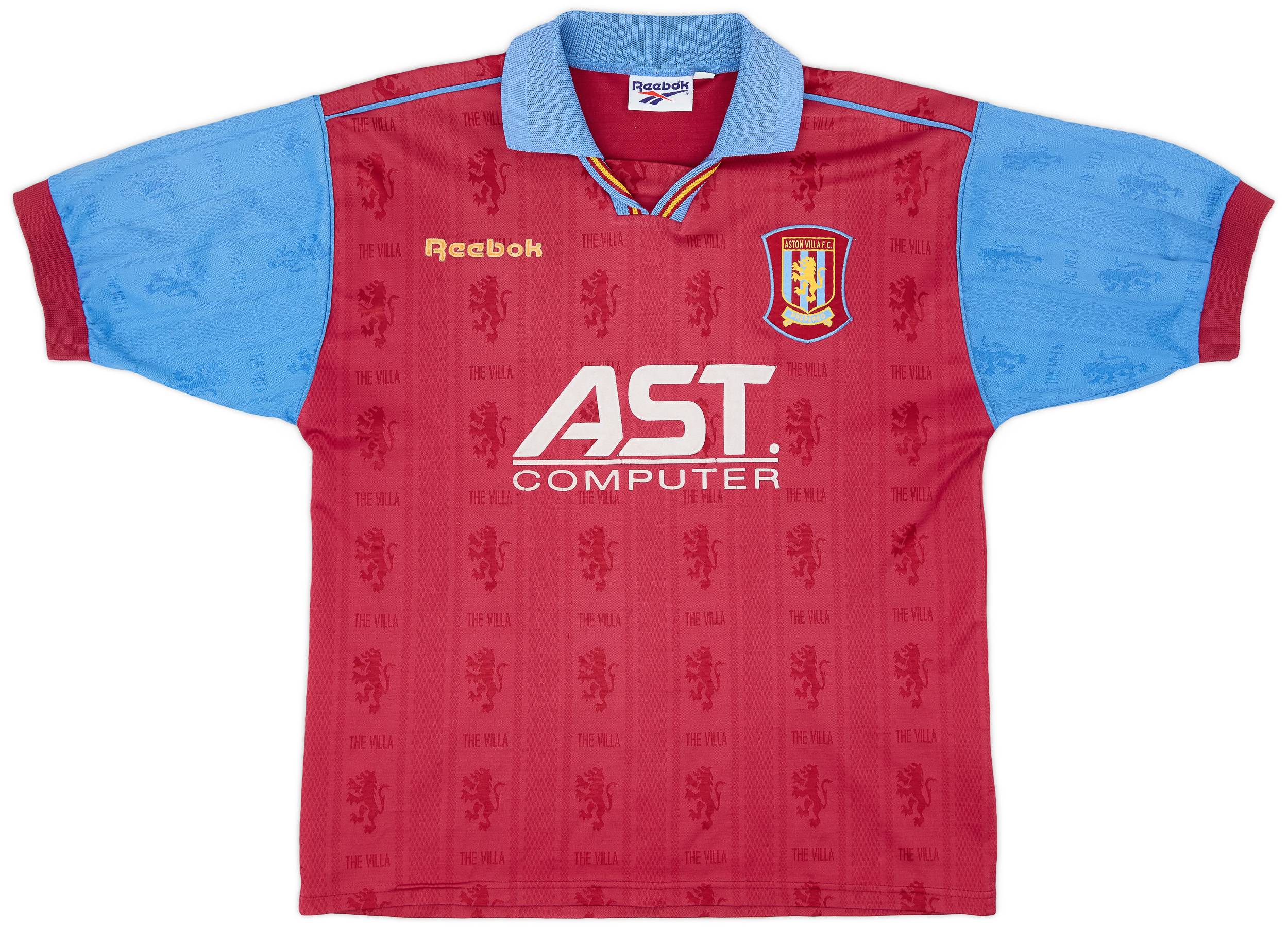 1995-97 Aston Villa Home Shirt - 6/10 - (M)