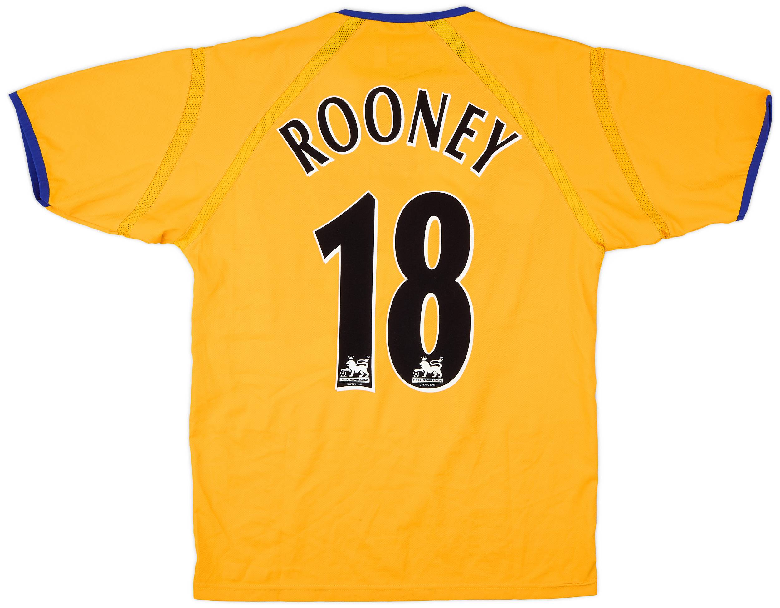 2003-04 Everton Away Shirt Rooney #18 - 10/10 - (S)