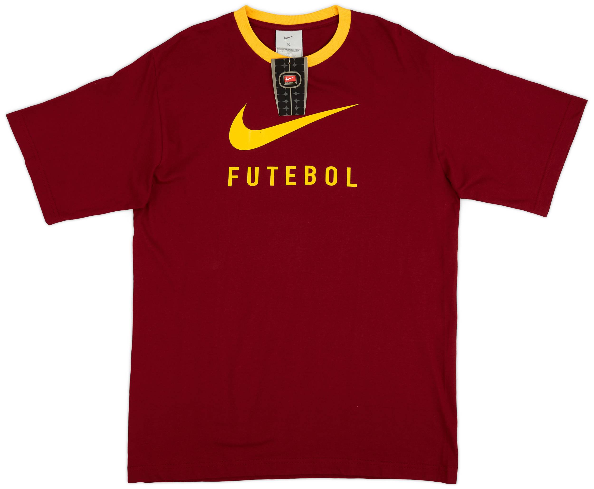 2000-01 Portugal Nike Logo Tee - 9/10