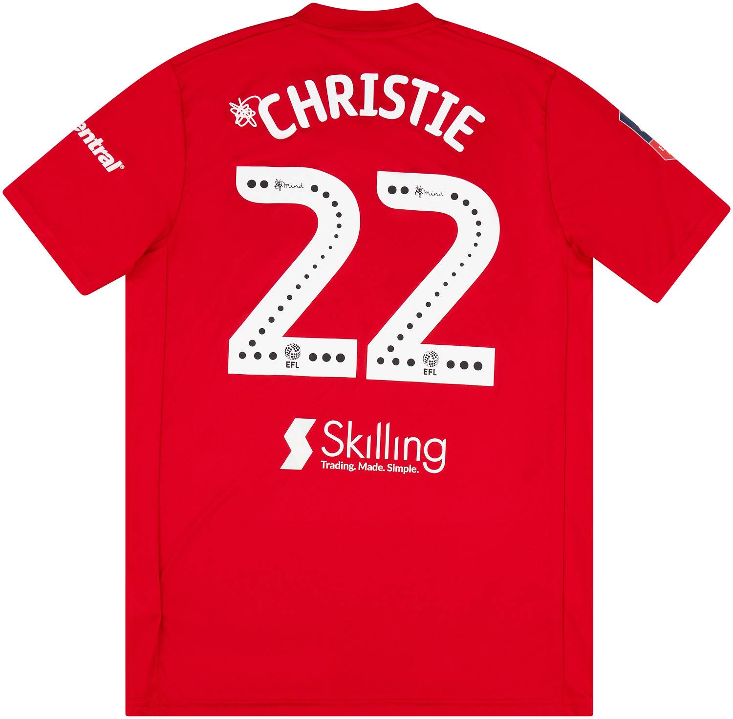 2019-20 Fulham Match Issue FA Cup Away Shirt Christie #22