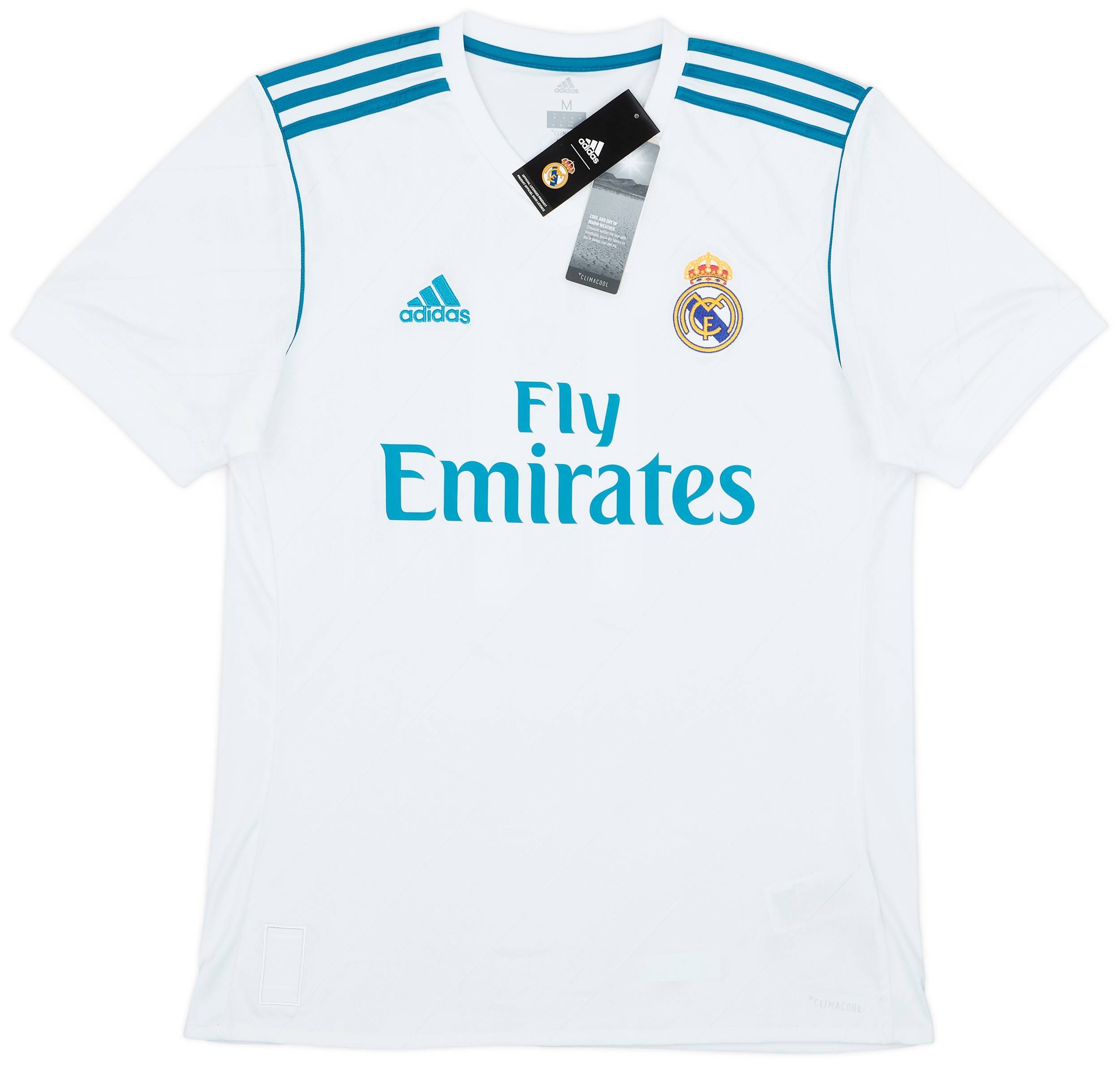 【正規17-18 Real Madrid home L/S BALE #11】 2017-18 Real Madrid Home Shirt Bale #11 (M)