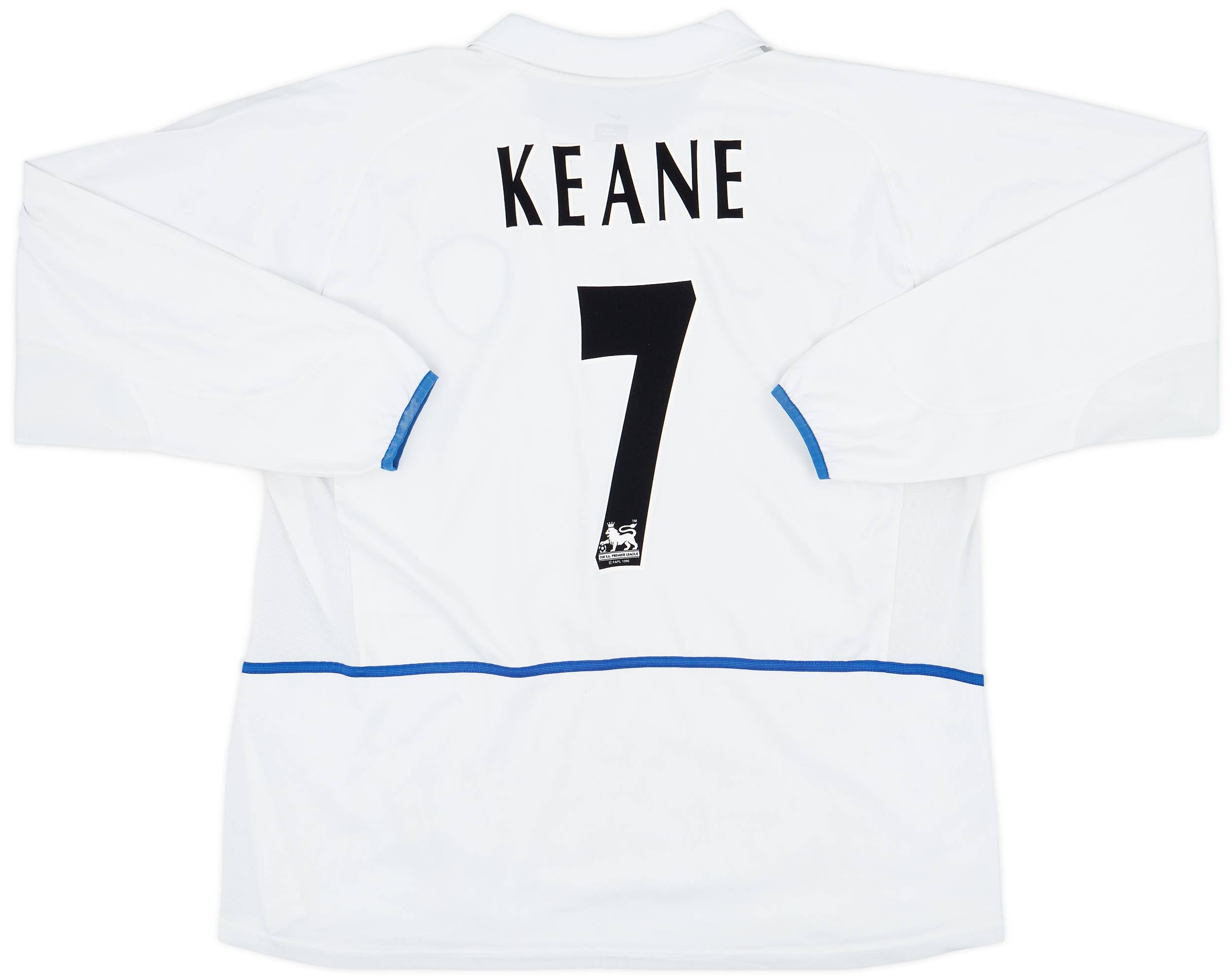 2002-03 Leeds United Home L/S Shirt Keane #7 - 8/10 - (XXL)