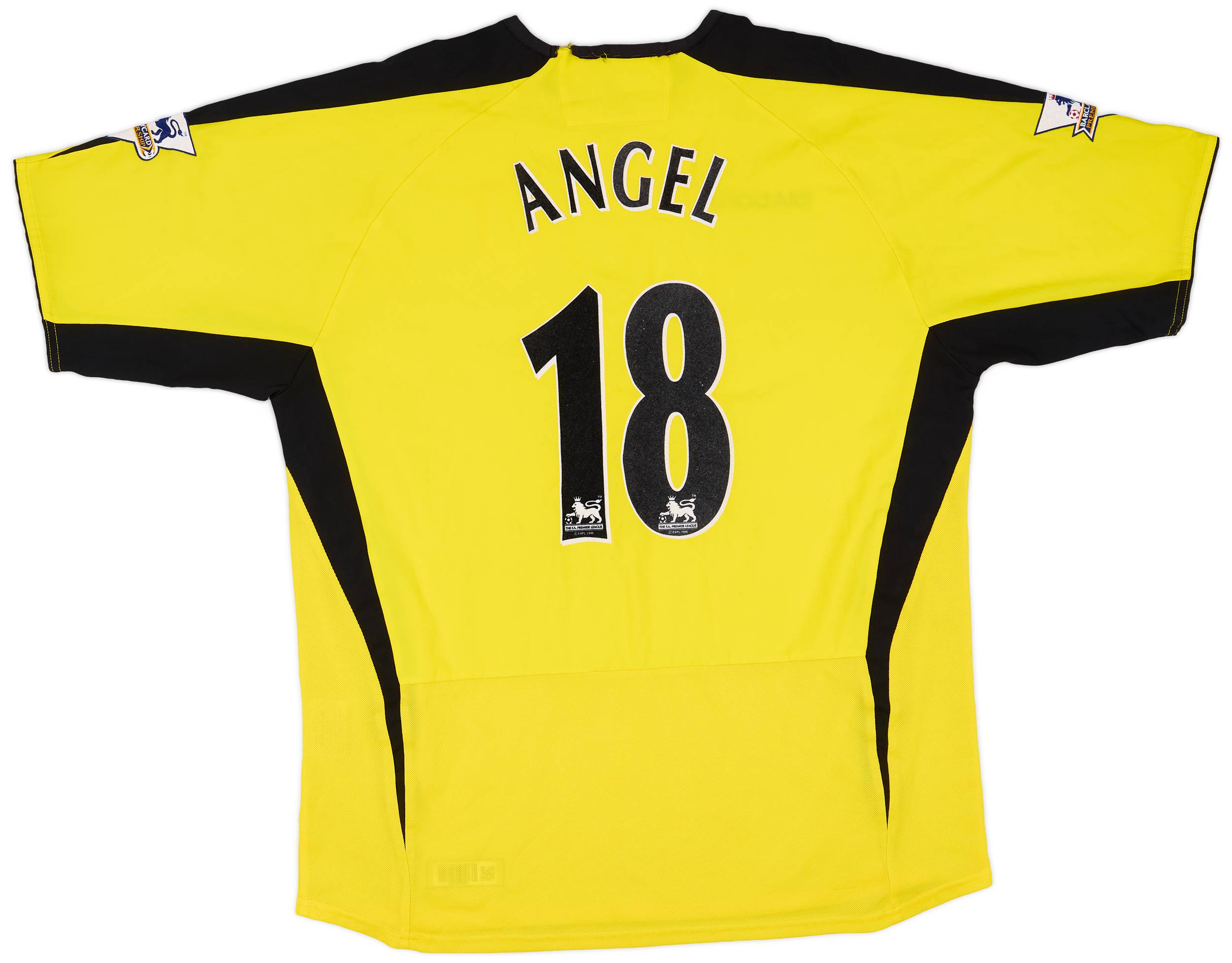 2003-04 Aston Villa Away Shirt Angel #18 - 7/10 - (L)