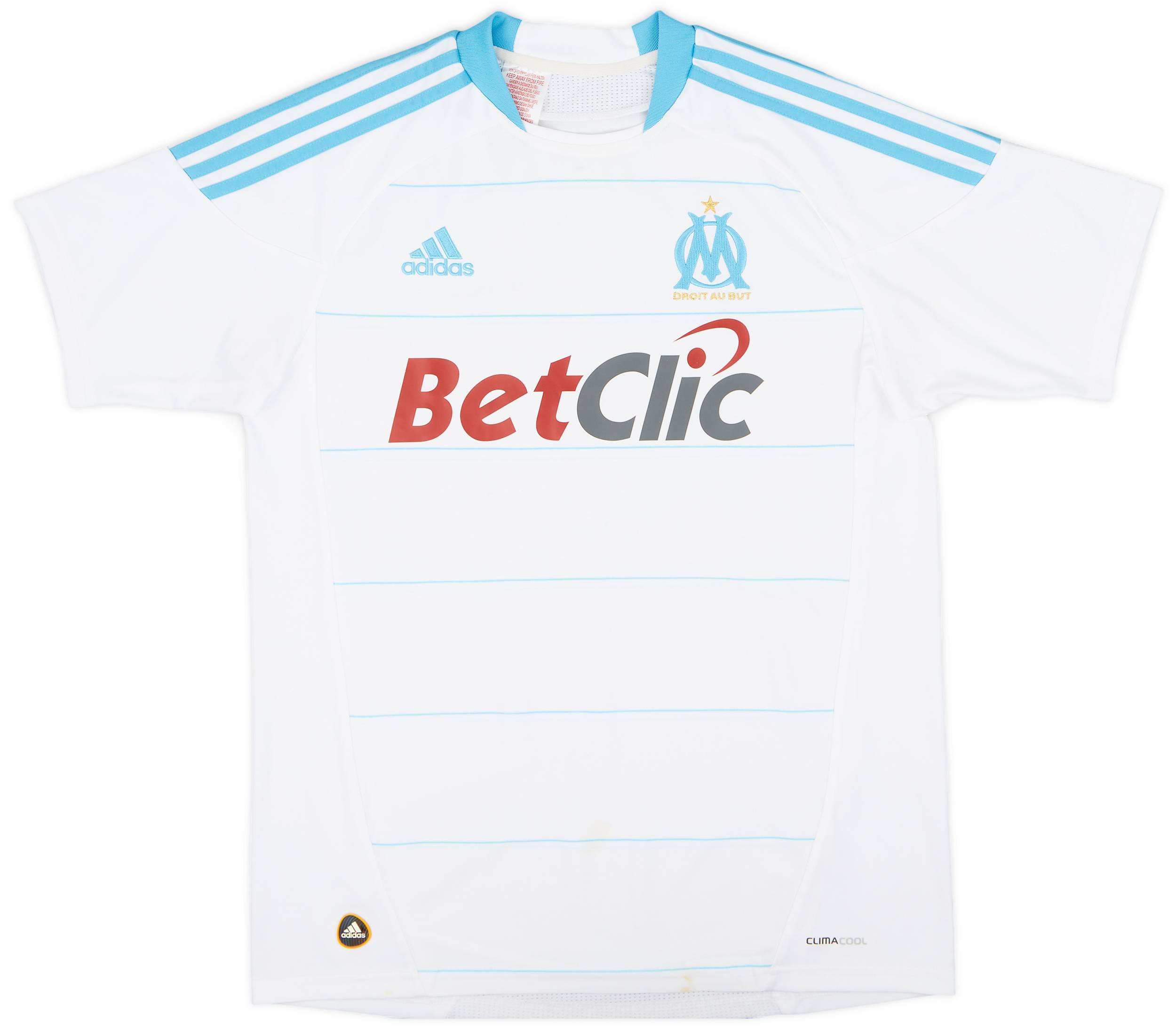 2010-11 Olympique Marseille Home Shirt - 6/10 - (XL.Boys)
