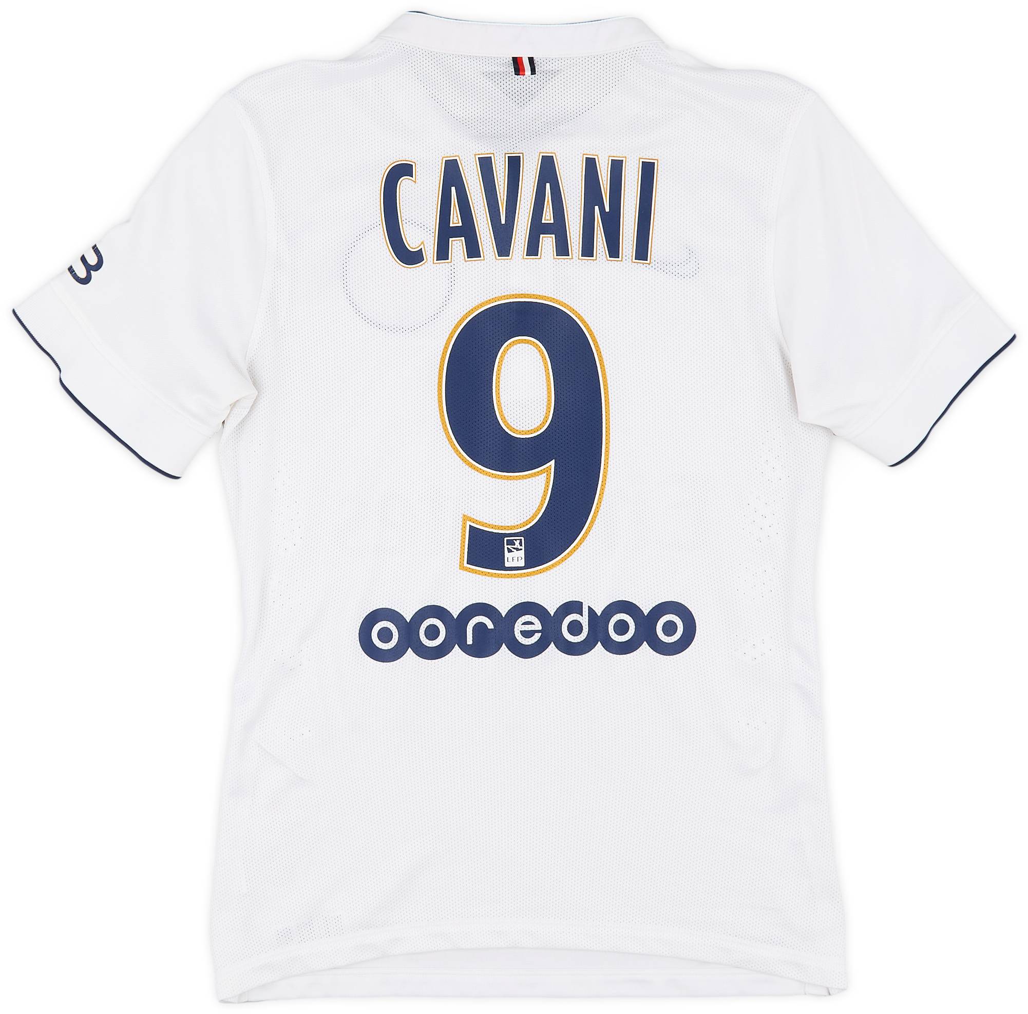 2014-15 Paris Saint-Germain Authentic Away Shirt Cavani #9 - 9/10 - (S)
