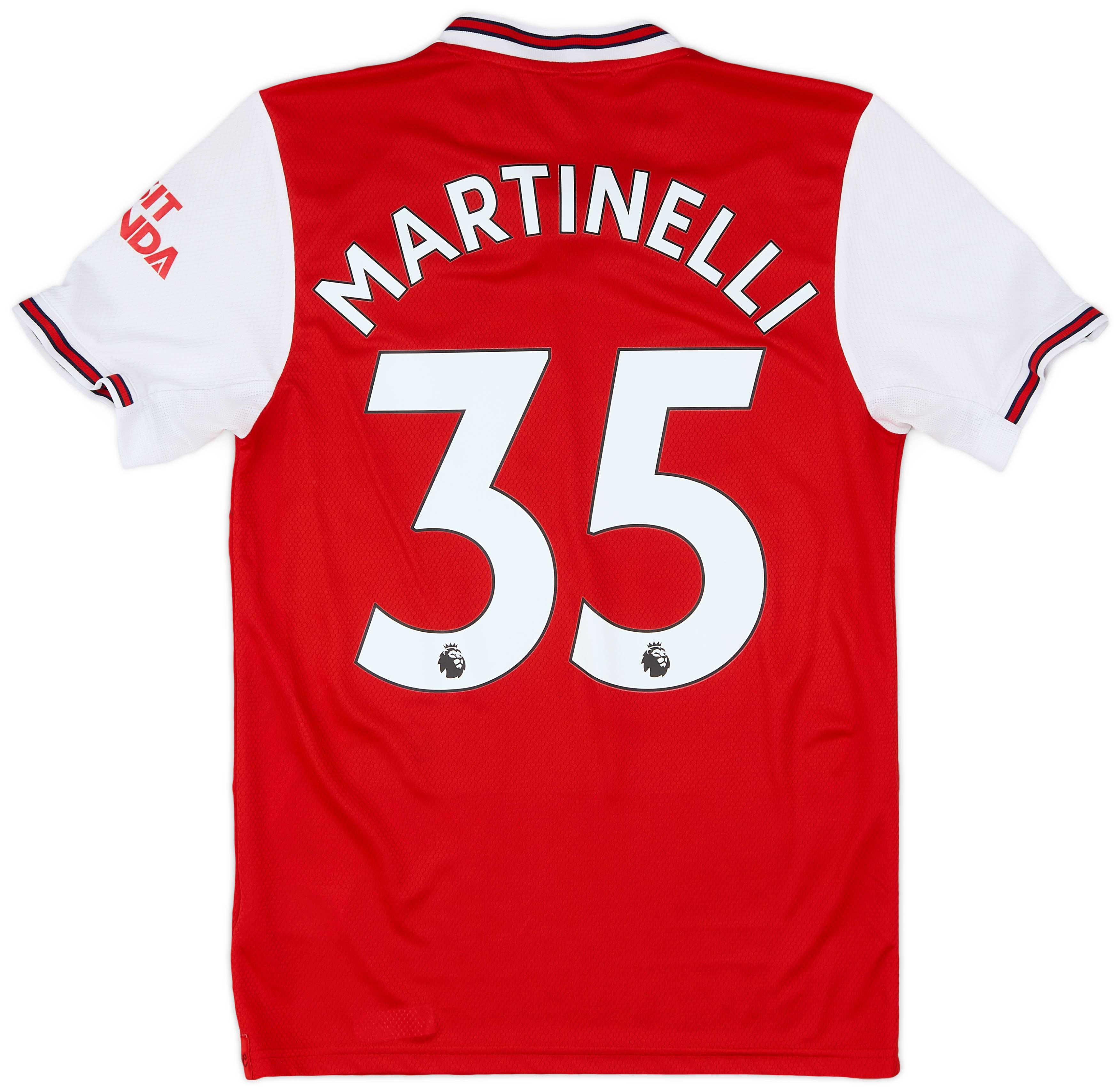 2019-20 Arsenal Home Shirt Martinelli #35 - 7/10 - (S)