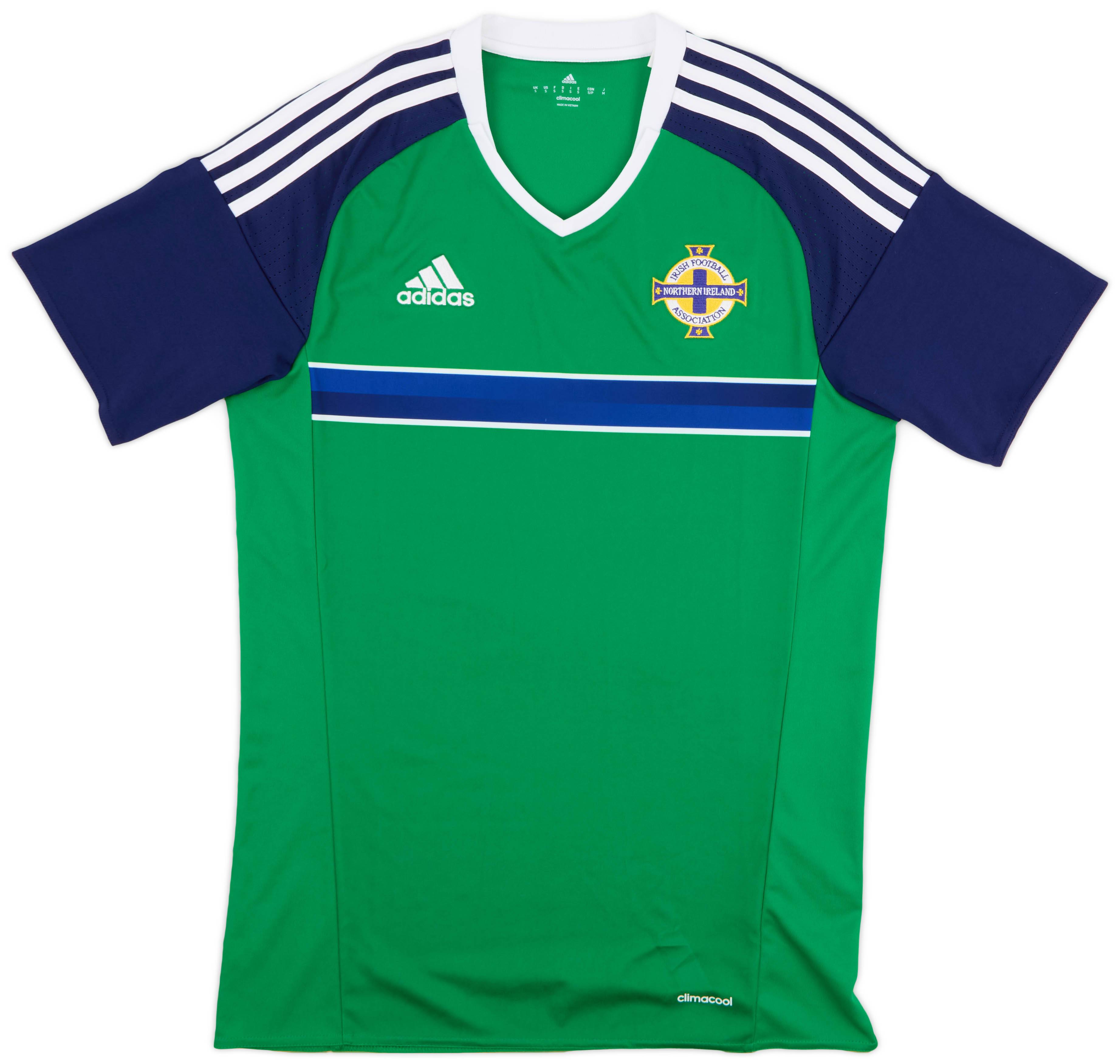 2016-17 Northern Ireland Home Shirt - 10/10 - (S)
