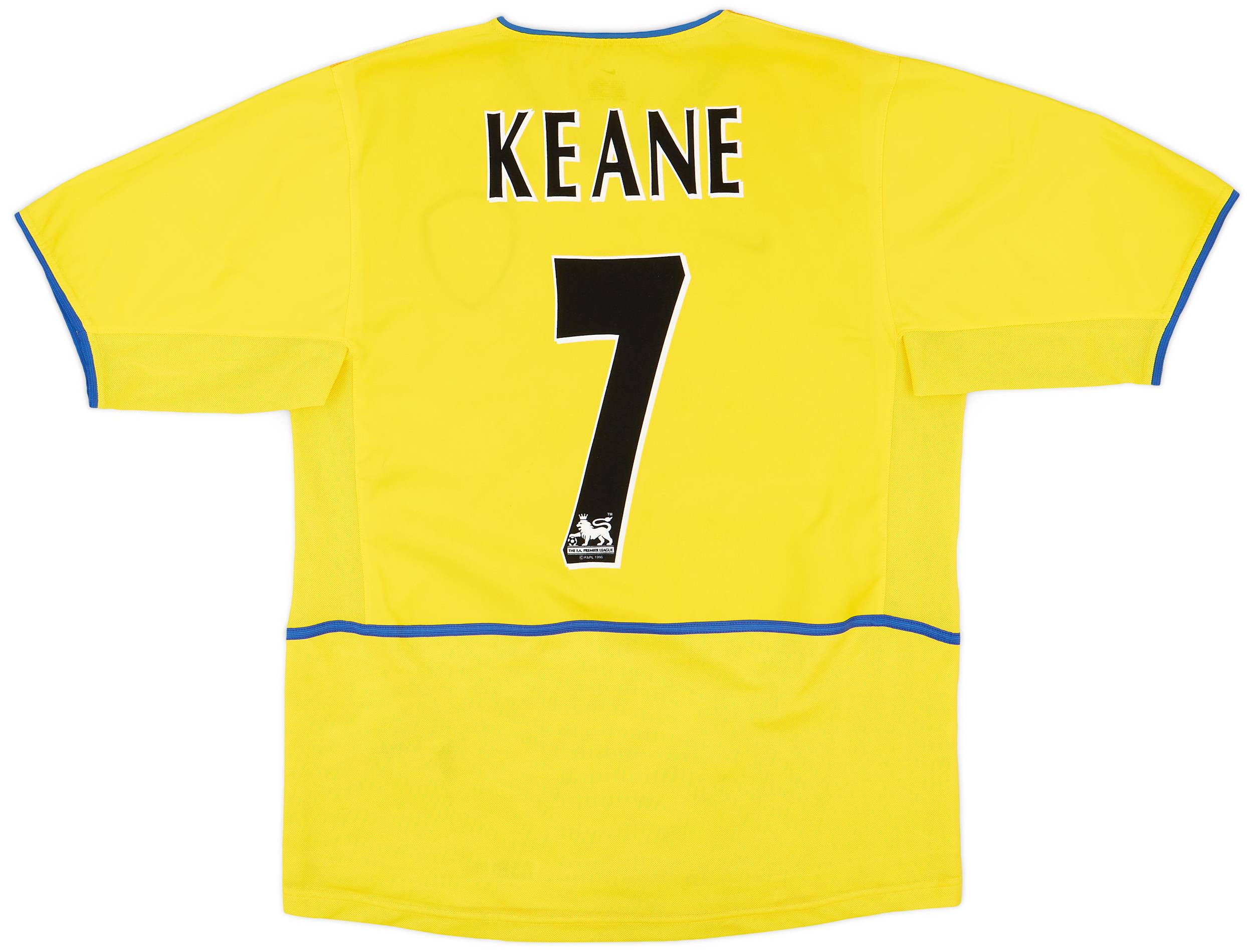 2002-03 Leeds United Away Shirt Keane #7 - 10/10 - (M)