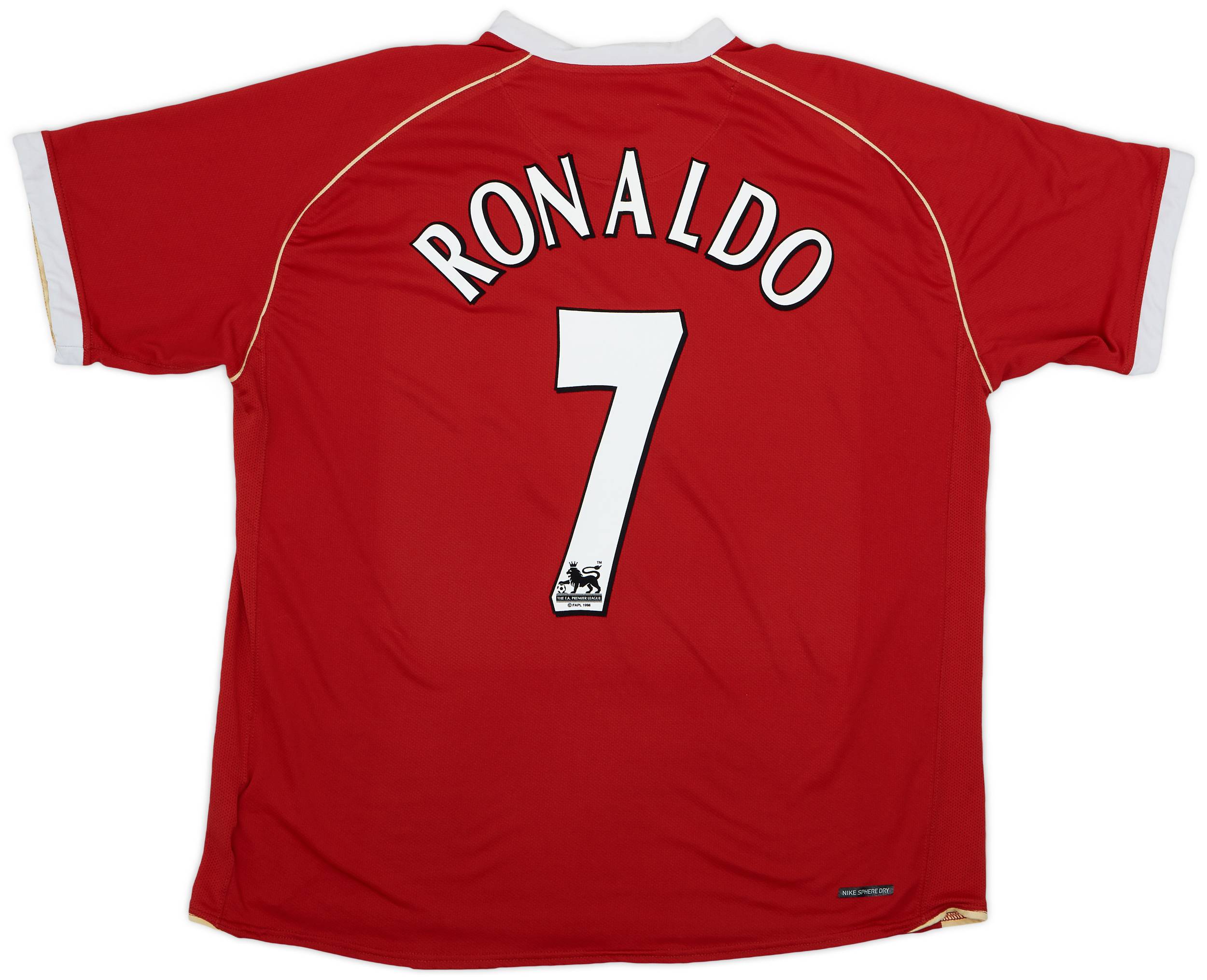 2006-07 Manchester United Home Shirt Ronaldo #7 - 6/10 - (XXL)